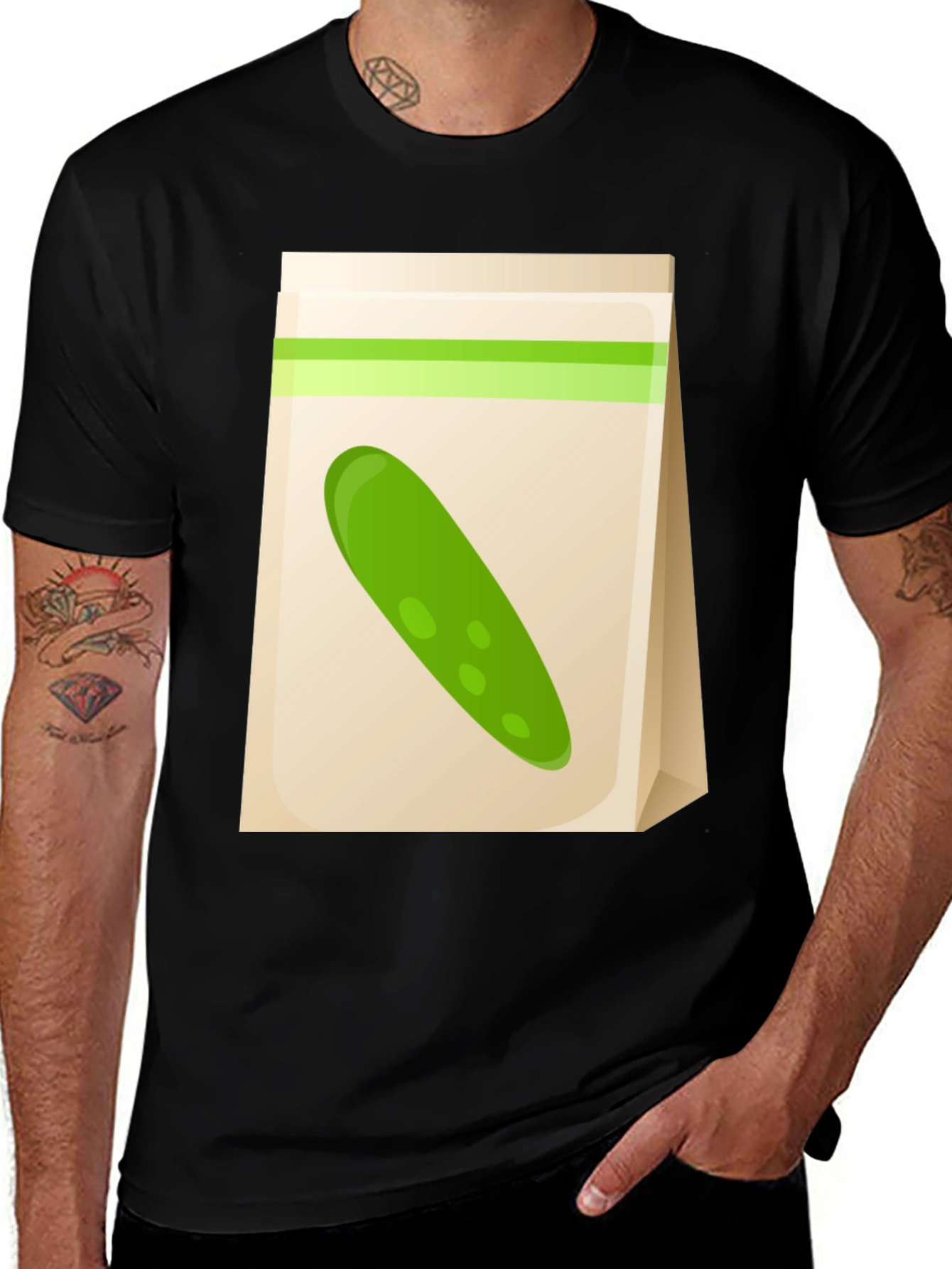 Variant 10 of Pickle Graphic Tee - Funny Food T-Shirt