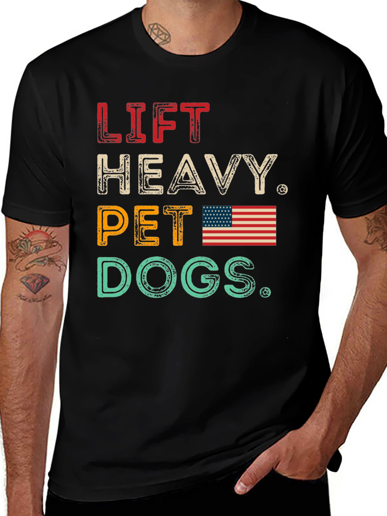 Variant 30 of Lift Heavy Pet Dogs T-Shirt