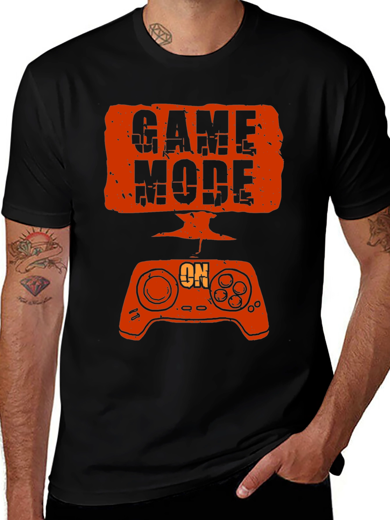 Variant 19 of Game Mode On T-Shirt - Gamer Apparel