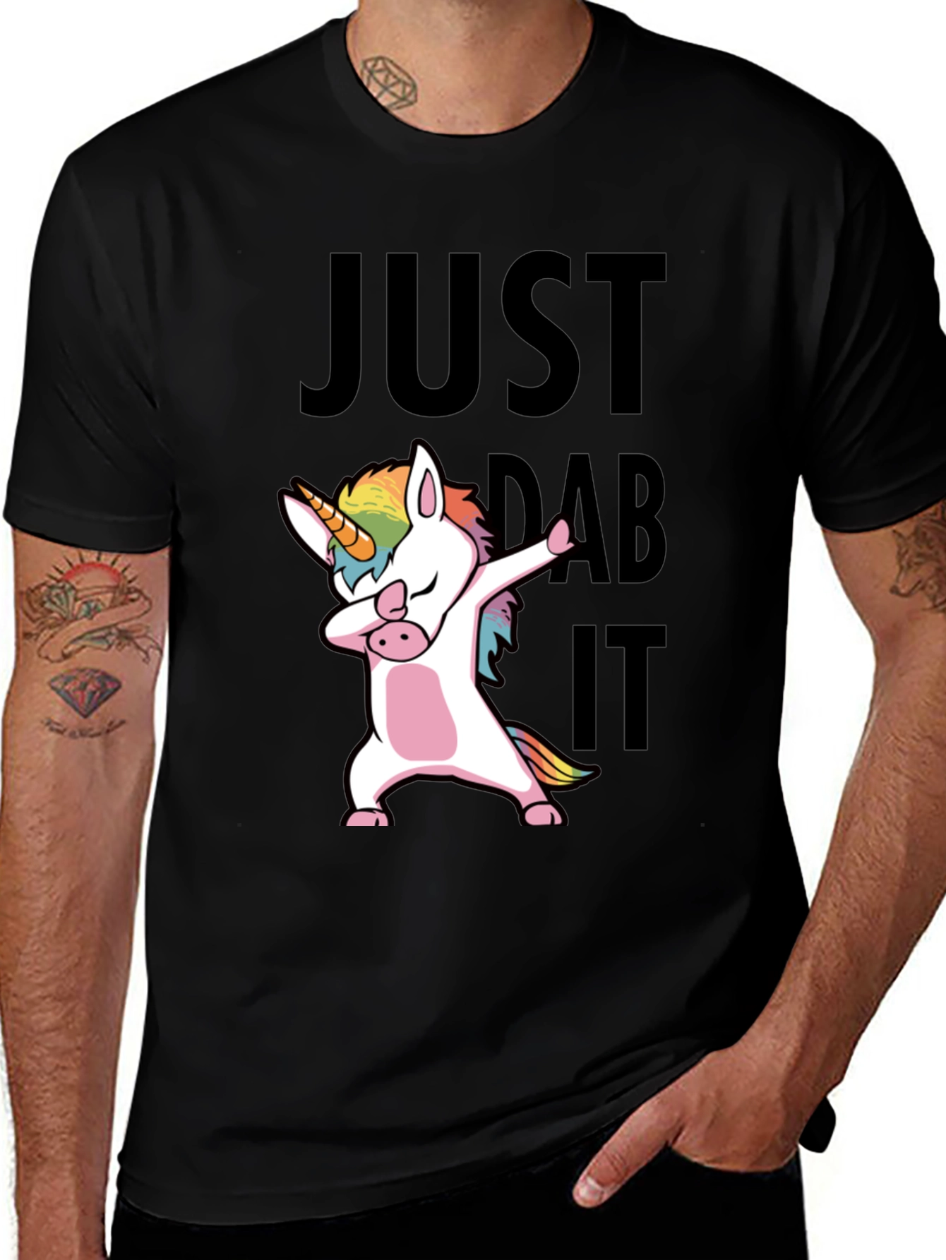 Variant 2 of Just Dab It Unicorn T-Shirt