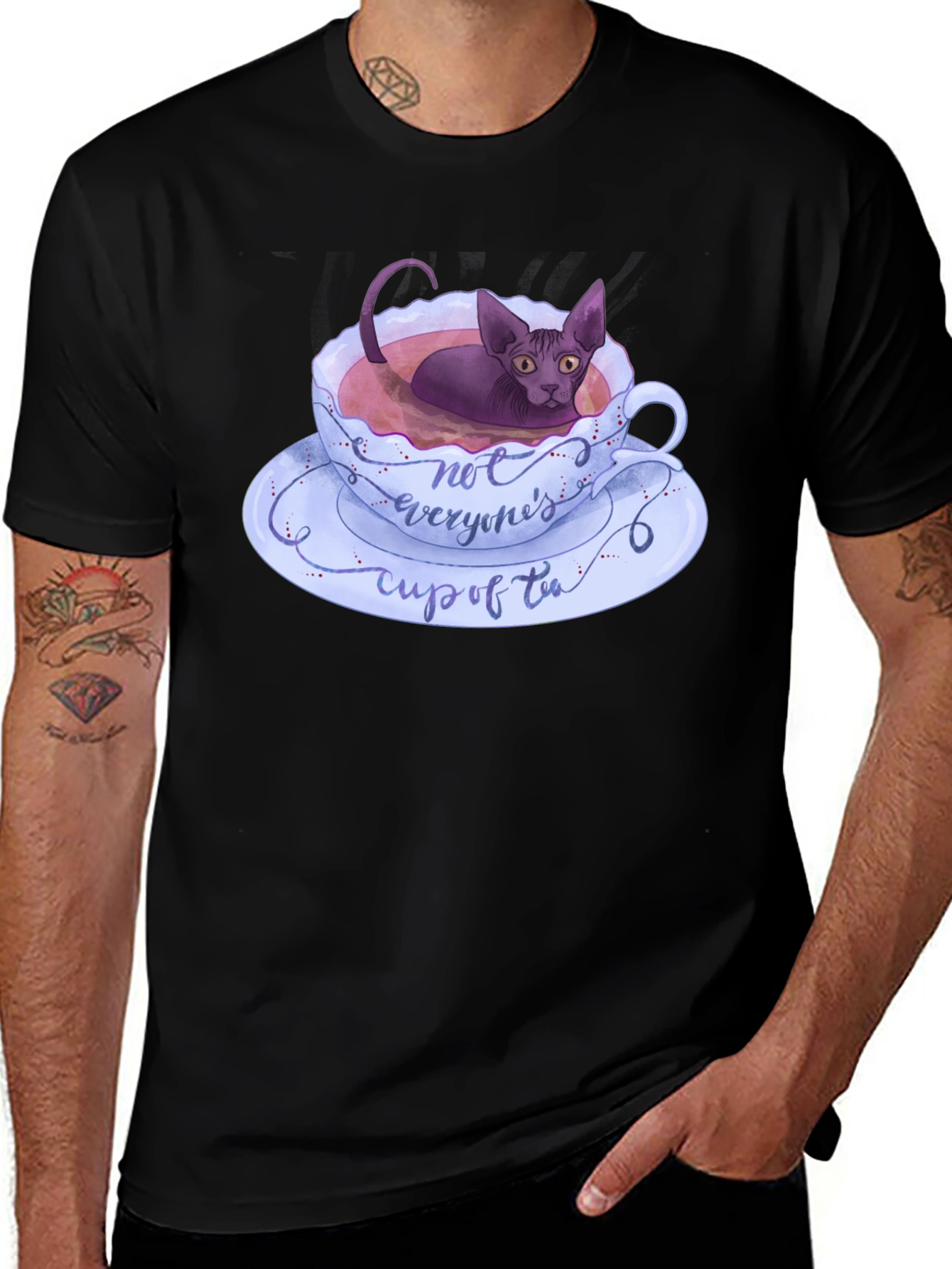 Variant 18 of Not Everyone's Cup of Tea T-Shirt