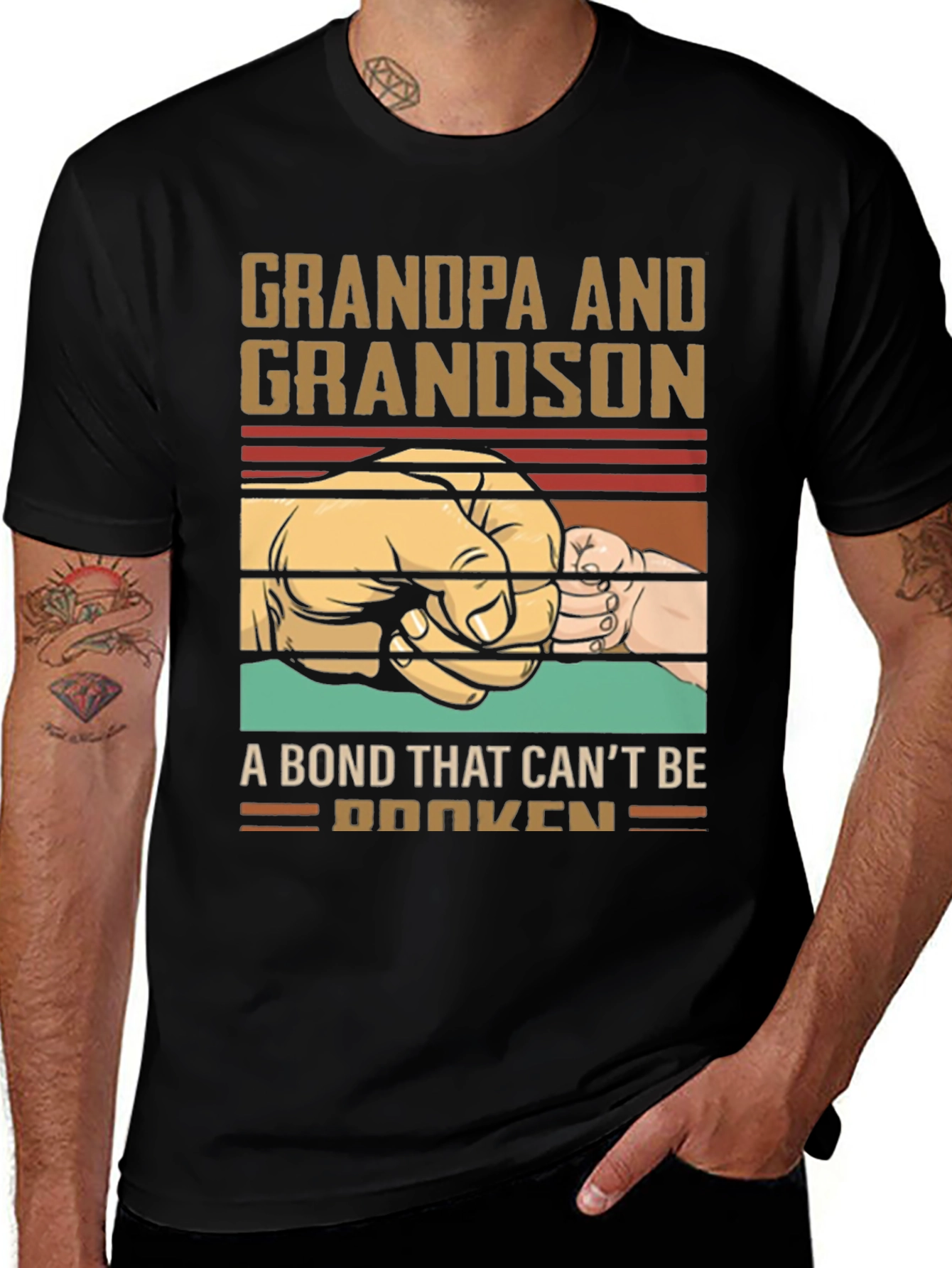 Variant 26 of Grandpa and Grandson Bond T-Shirt