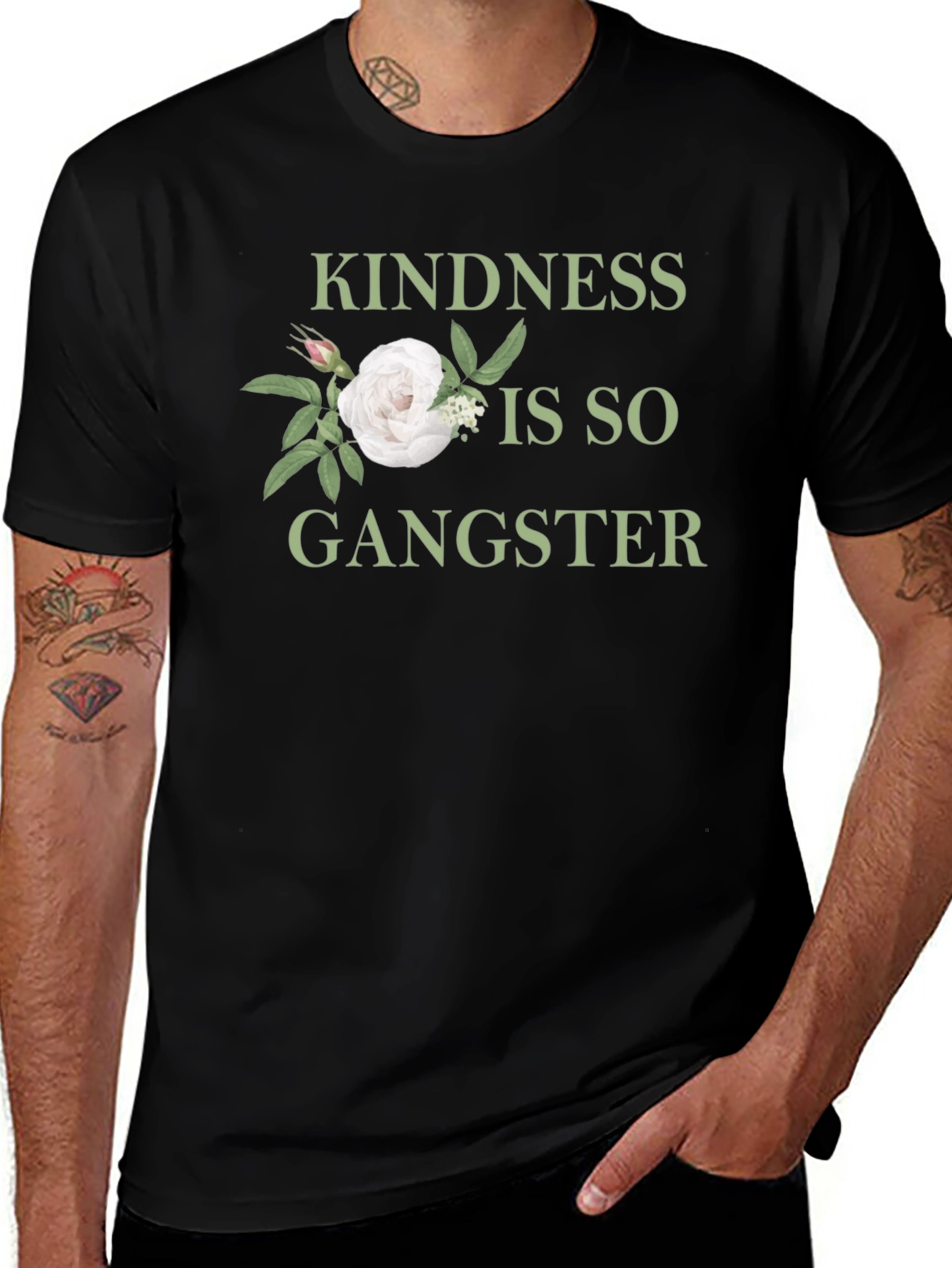 Variant 20 of Kindness is So Gangster Graphic Tee