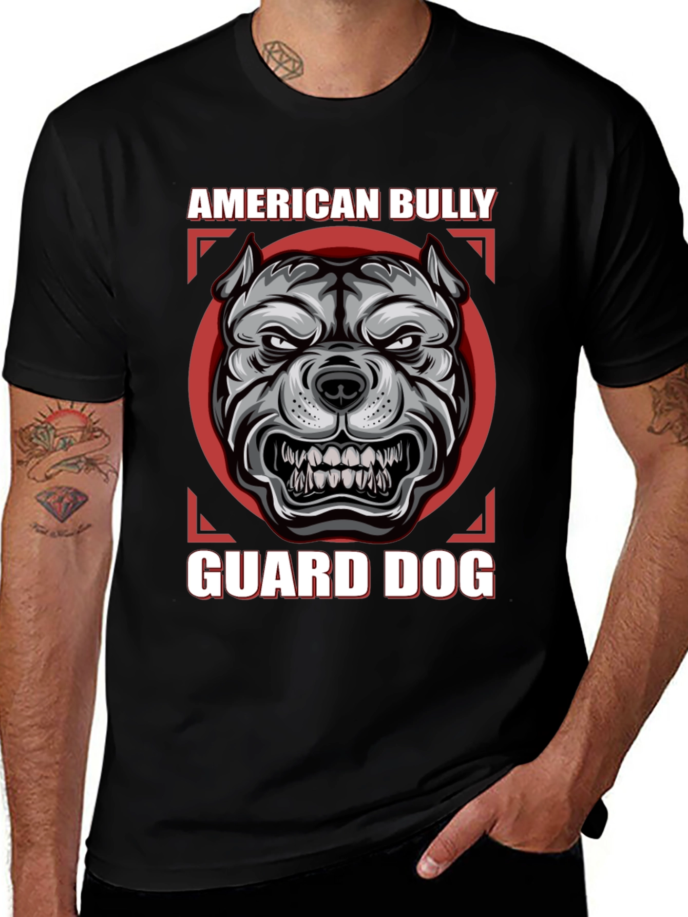 American Bully Guard Dog Graphic Tee