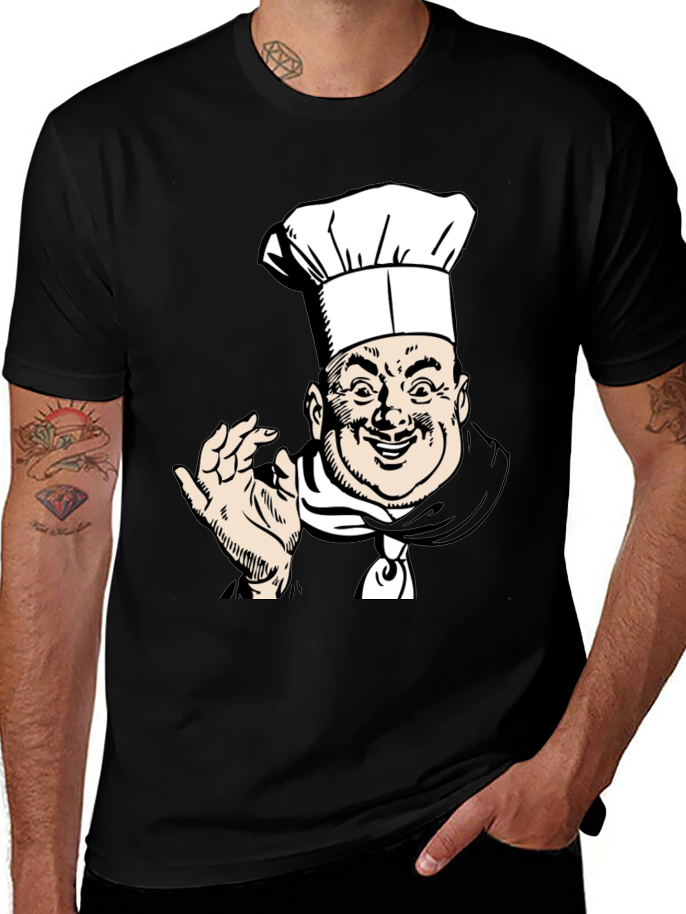 Variant 18 of Chef Cartoon T-Shirt