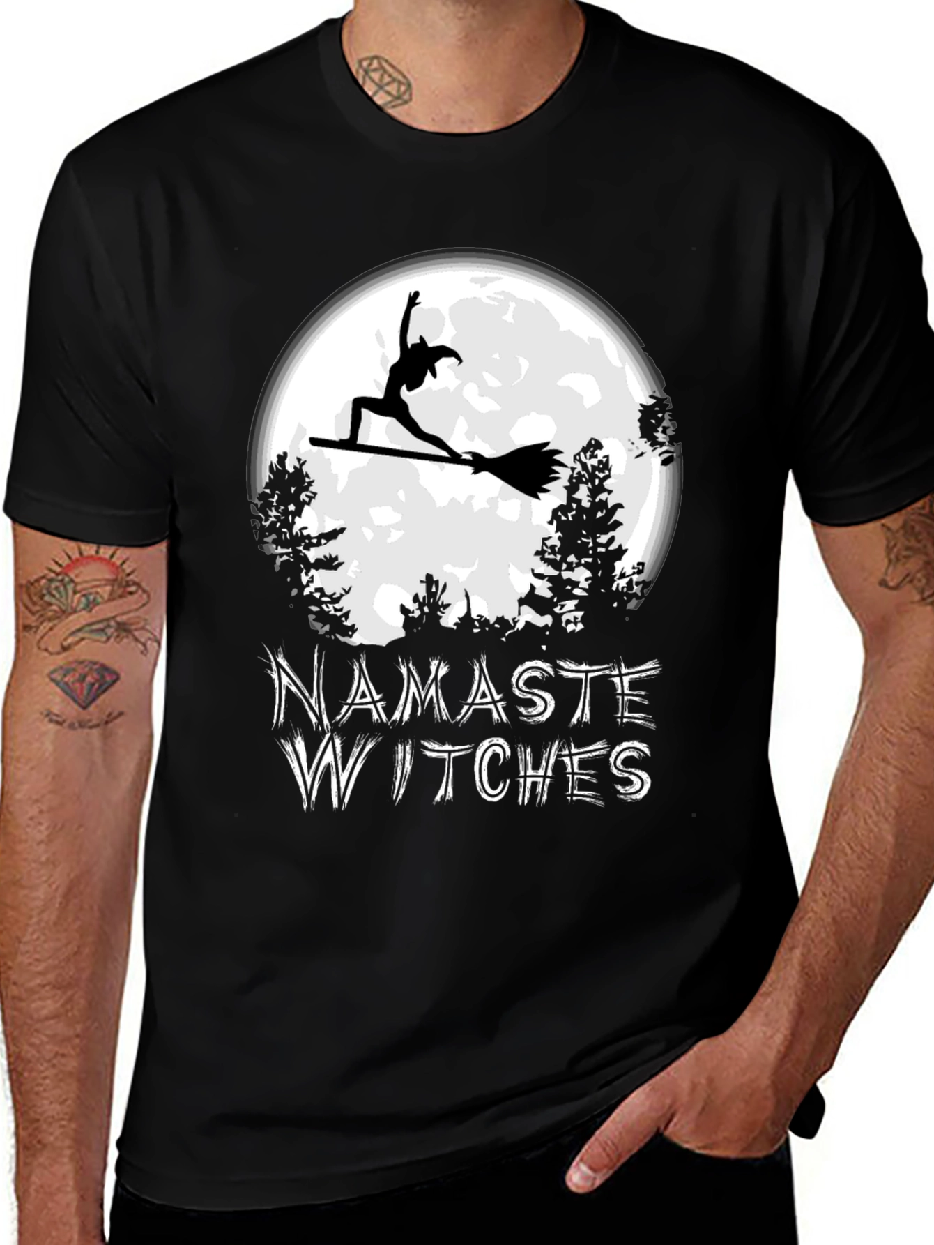 Variant 15 of Namaste Witches Halloween T-Shirt