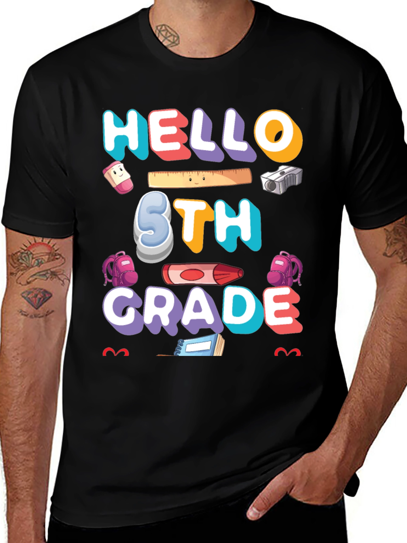 Hello 8th Grade T-Shirt - Back to School