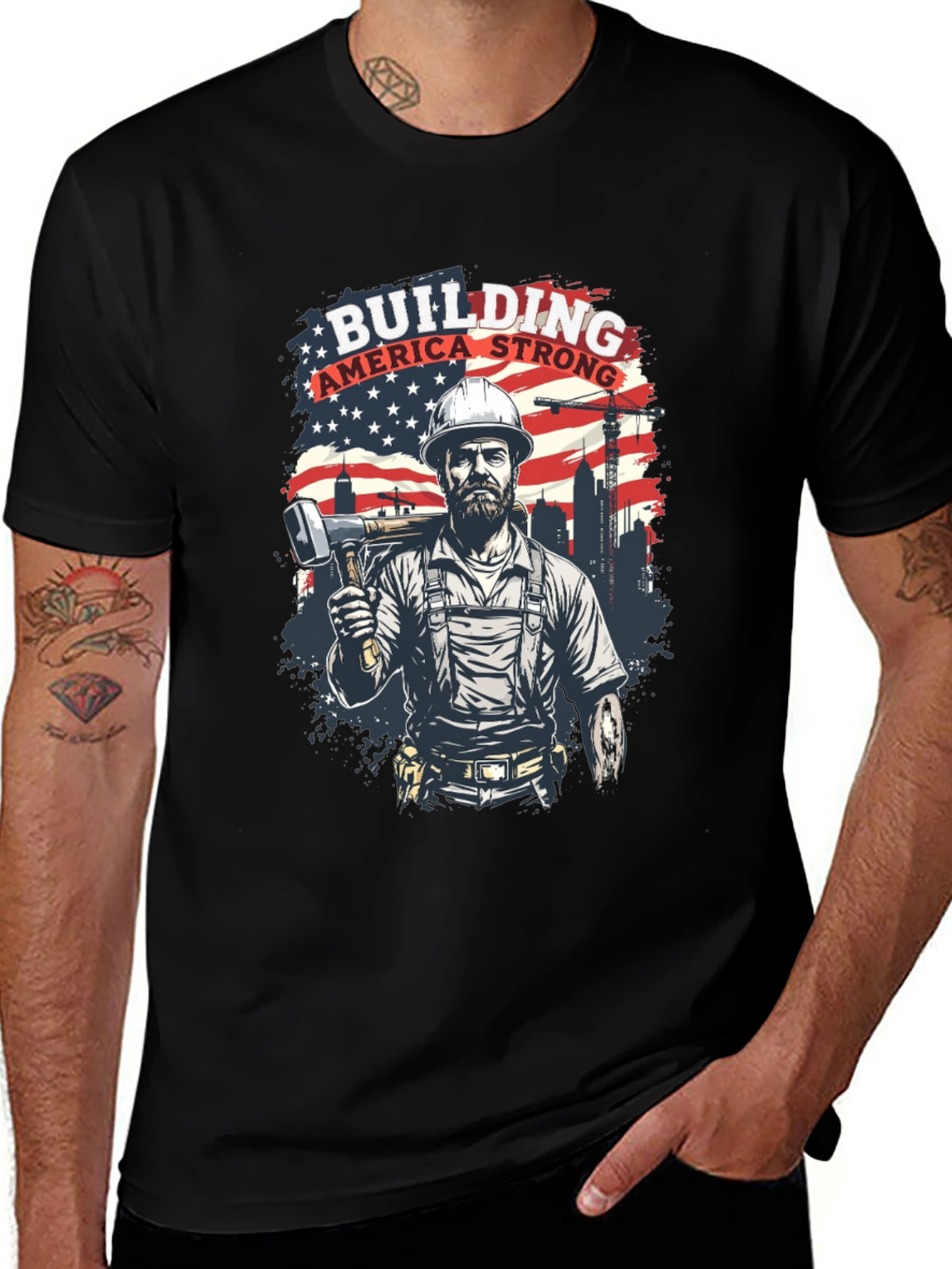 Building America Strong T-Shirt