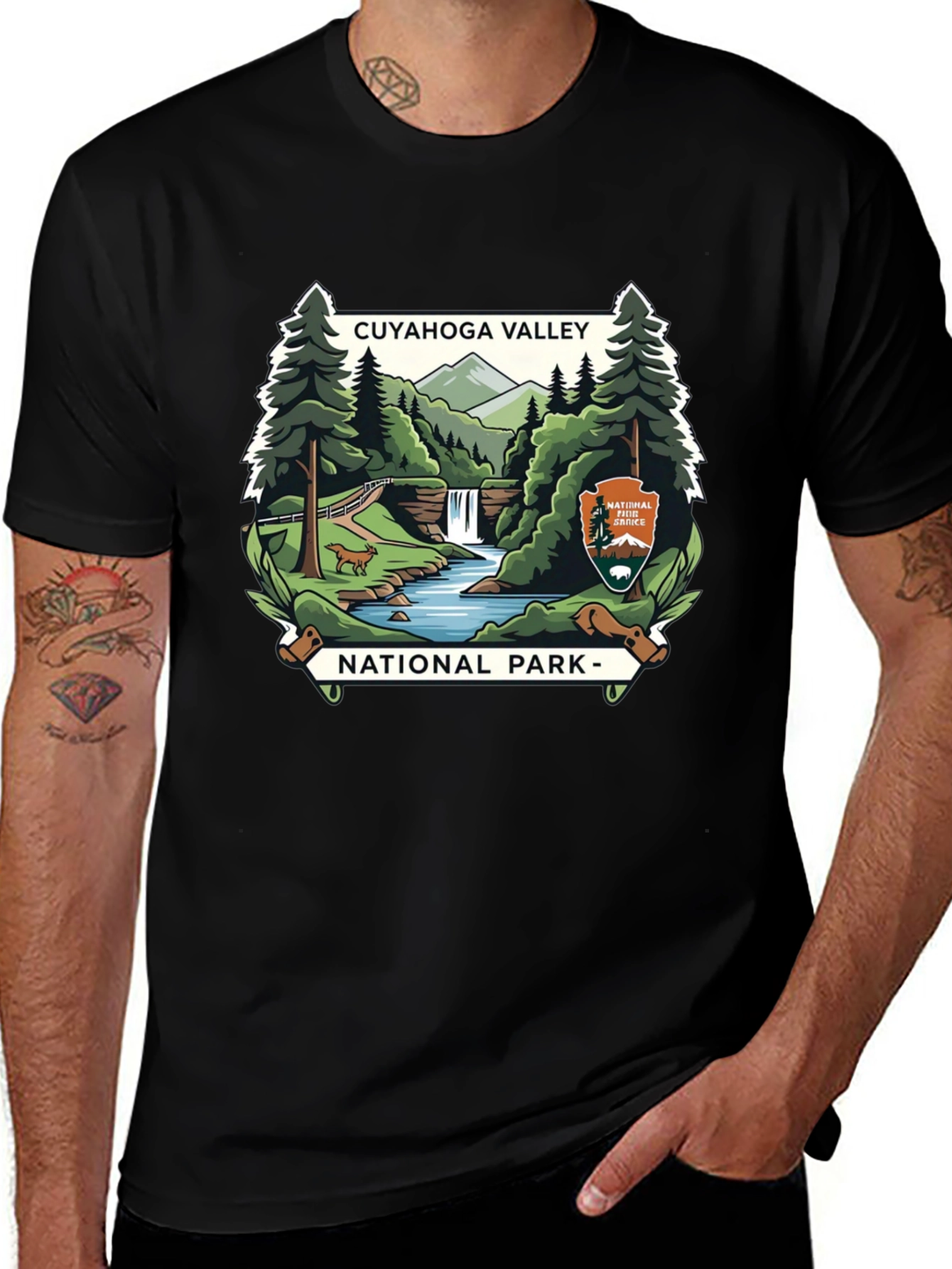 Variant 7 of Cuyahoga Valley National Park T-Shirt