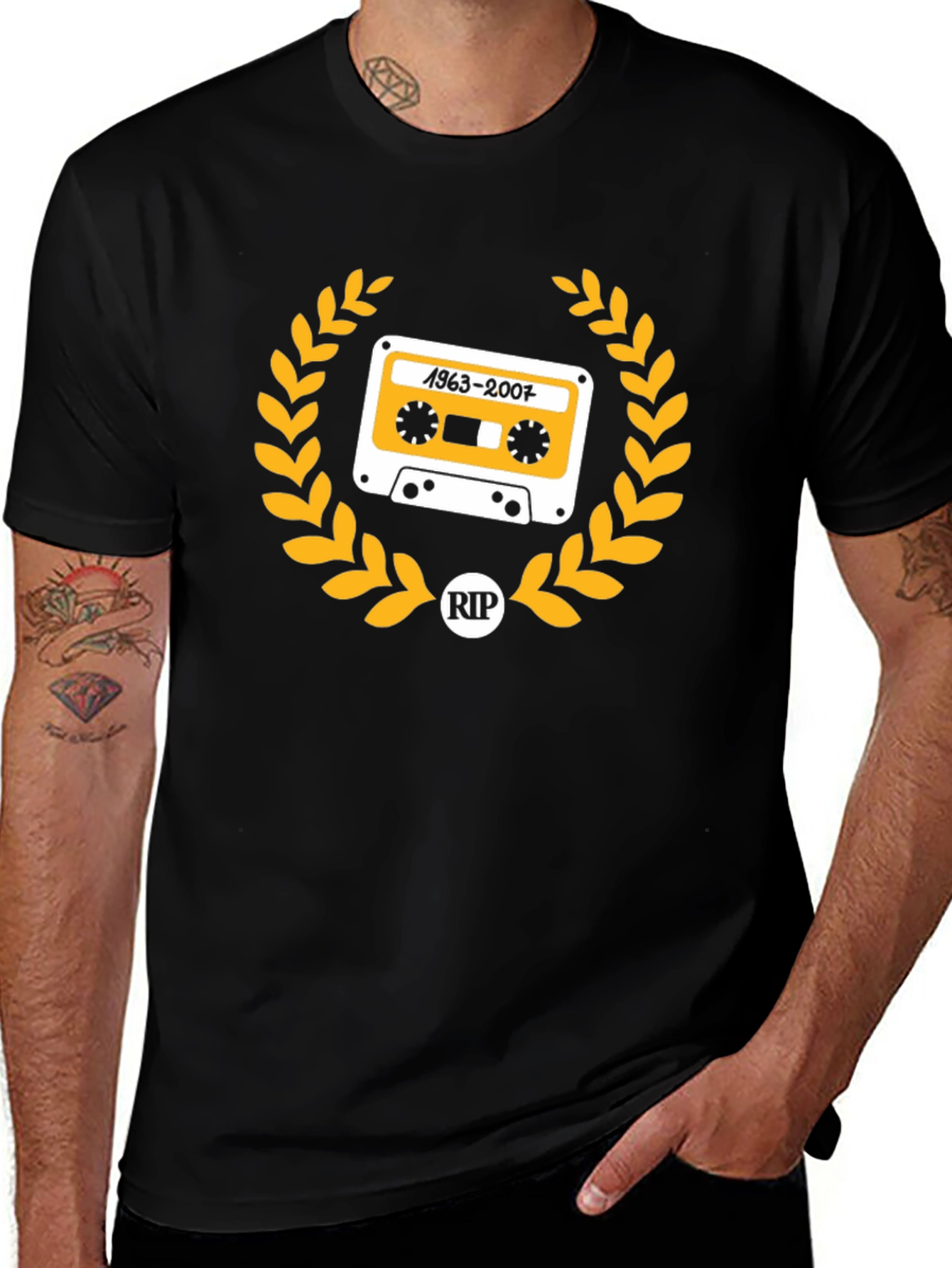 Variant 26 of RIP Cassette Tape T-Shirt