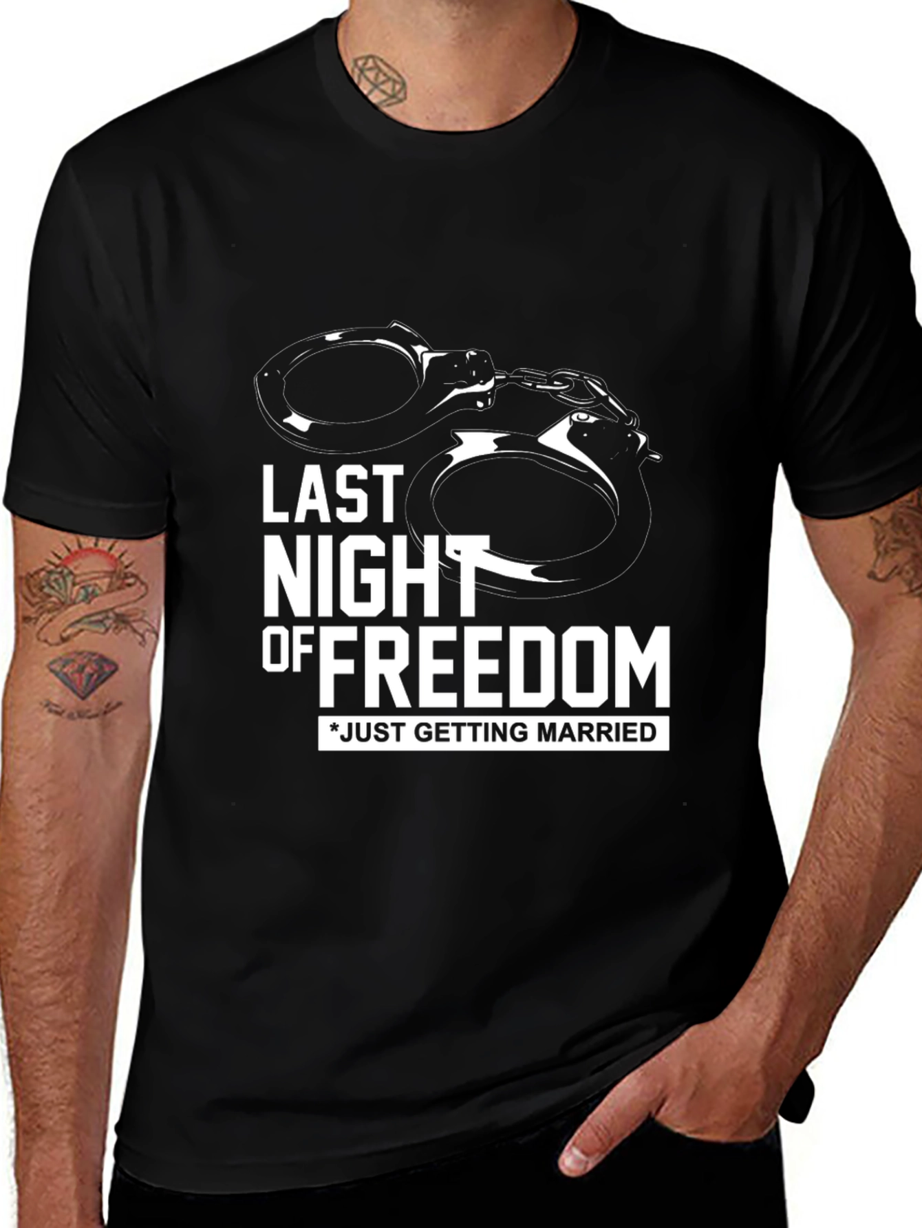Variant 11 of Last Night of Freedom T-Shirt: Pre-Wedding Fun!