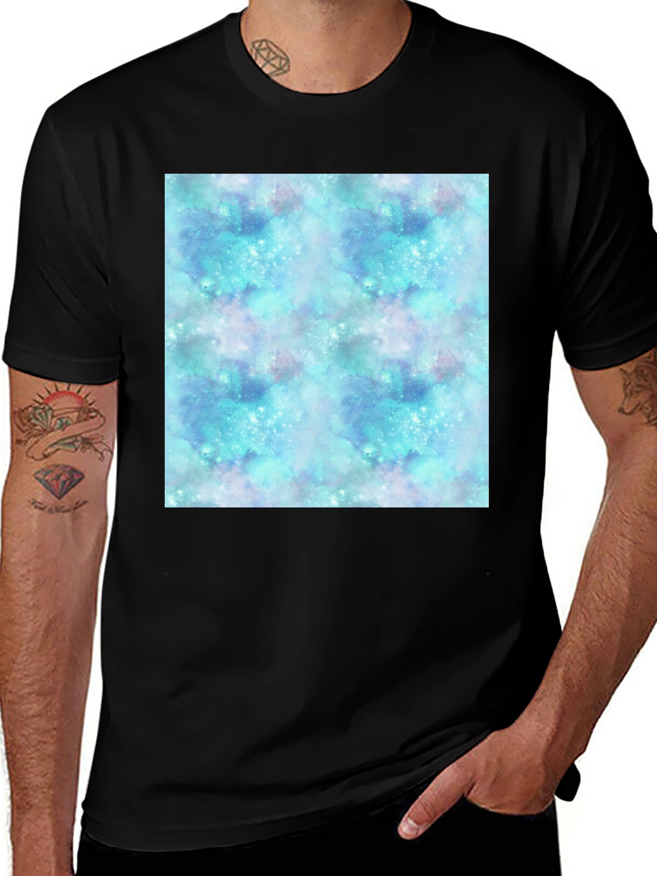 Variant 5 of Nebula Galaxy T-Shirt - Cosmic Design
