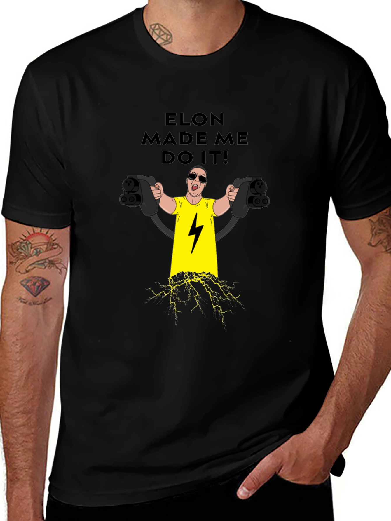 Variant 11 of Elon Made Me Do It - Graphic Tee