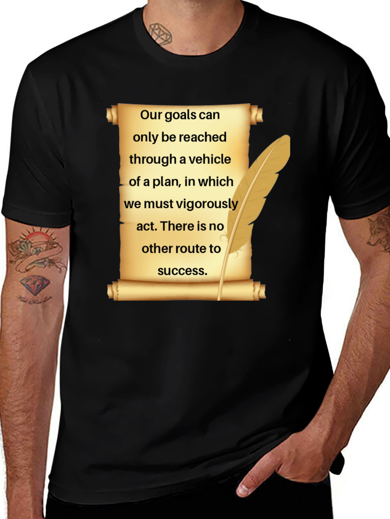 Goals & Success T-Shirt - Plan Vehicle Design