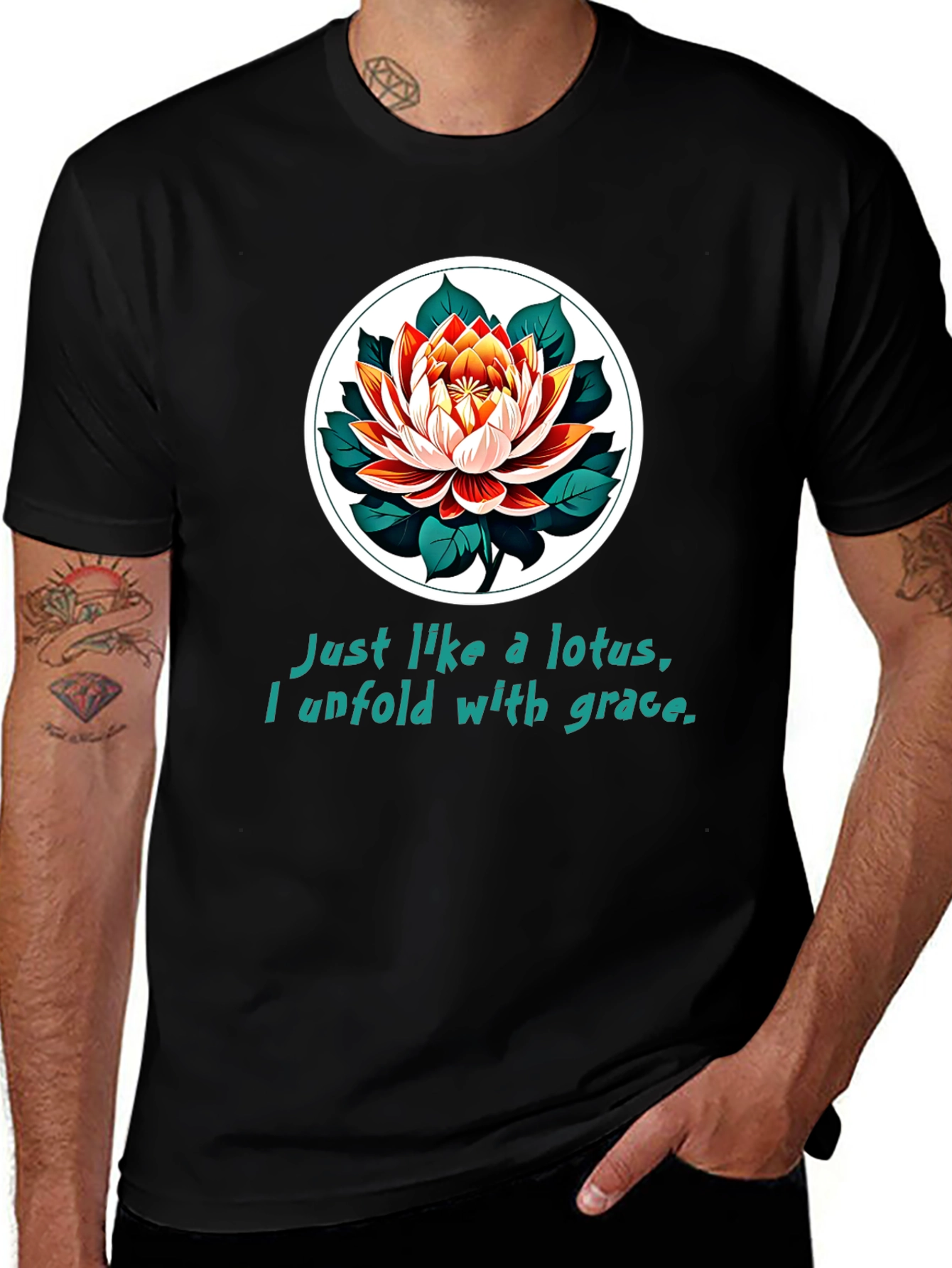 Variant 30 of Lotus Grace T-Shirt