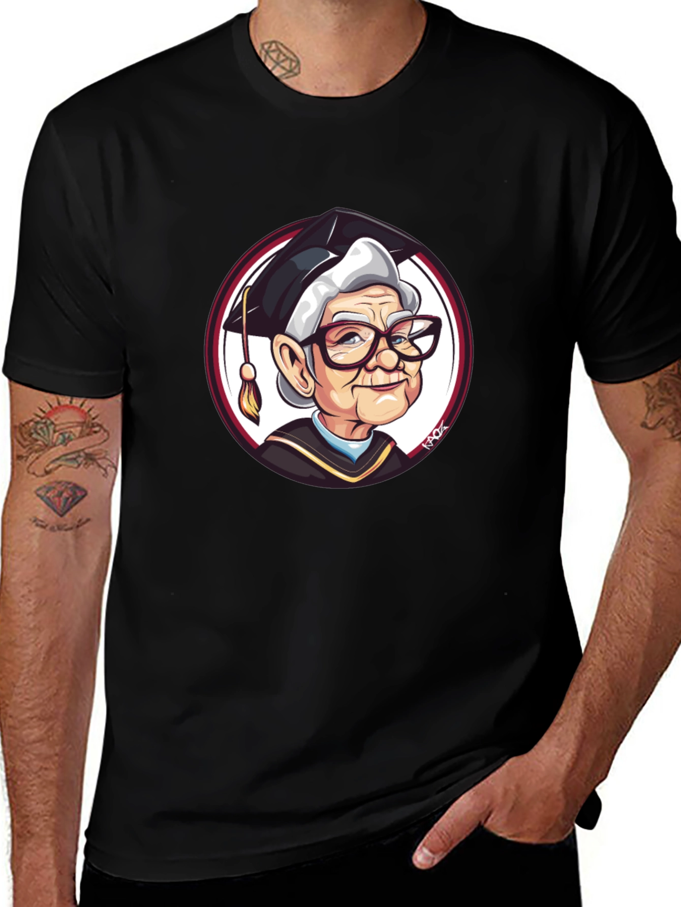 Variant 13 of Graduation Cartoon T-Shirt
