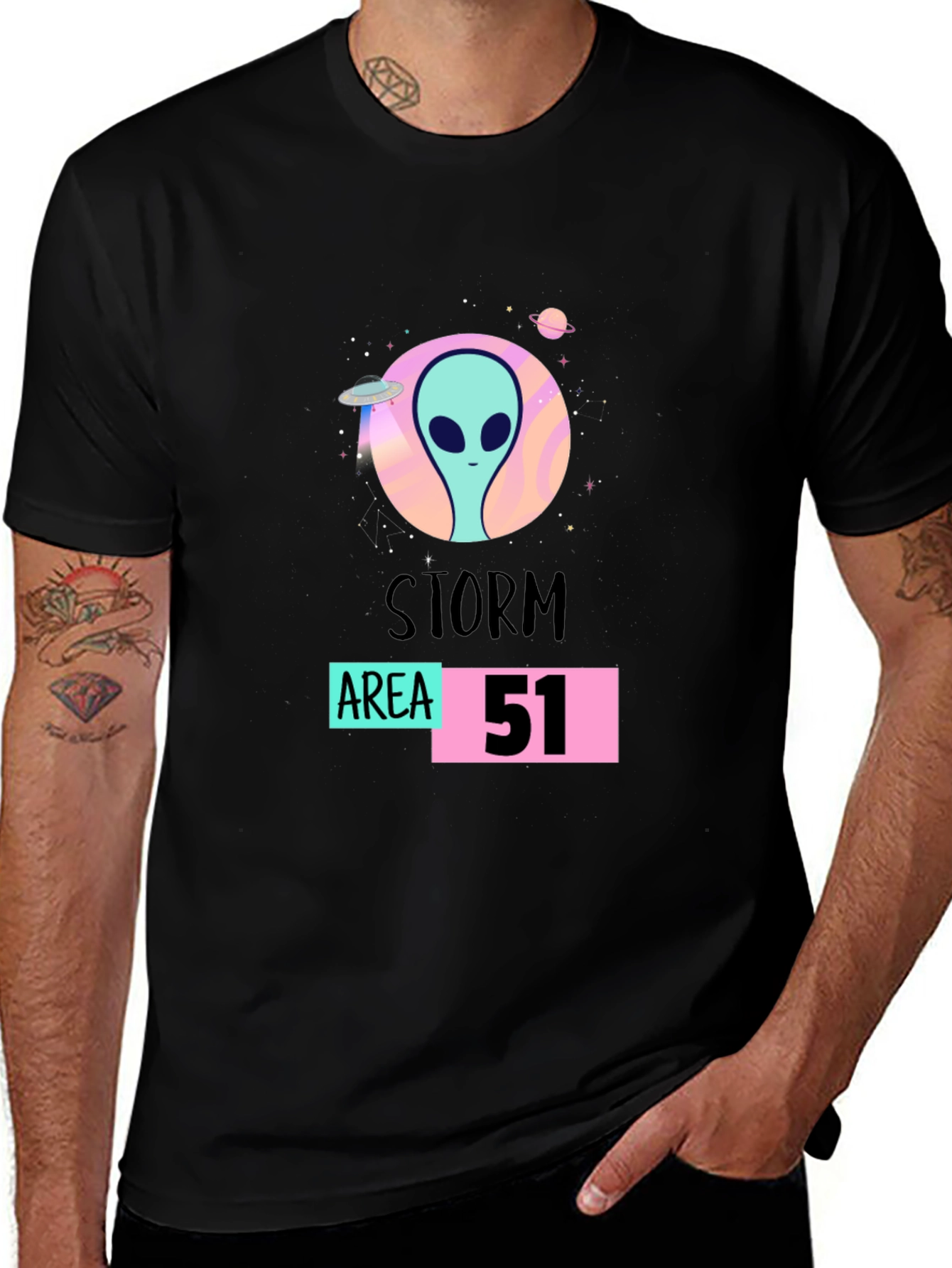 Variant 22 of Storm Area 51 Alien Graphic T-Shirt