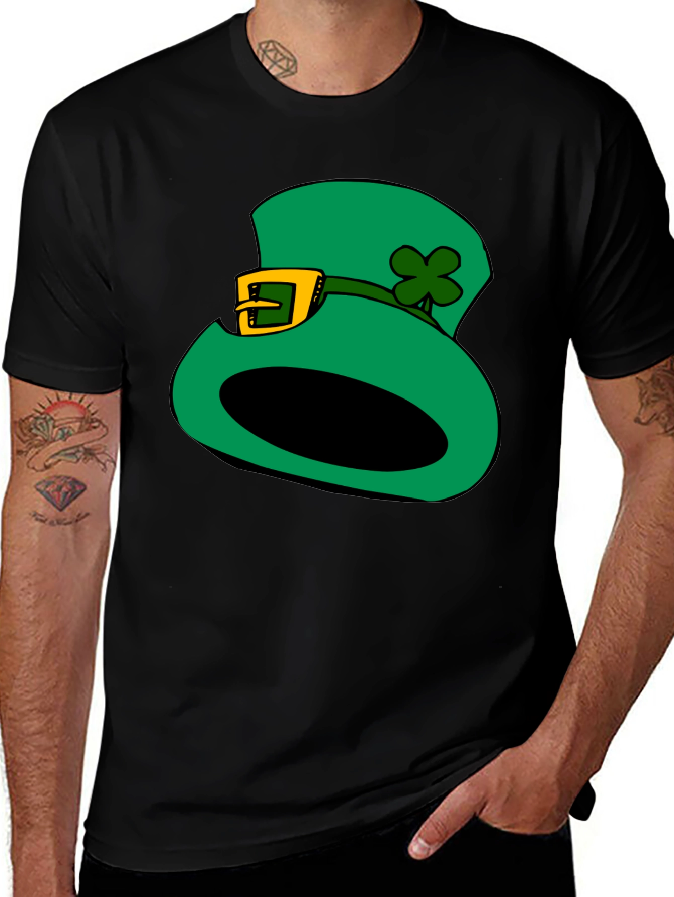 St. Patrick's Day Hat Graphic Tee