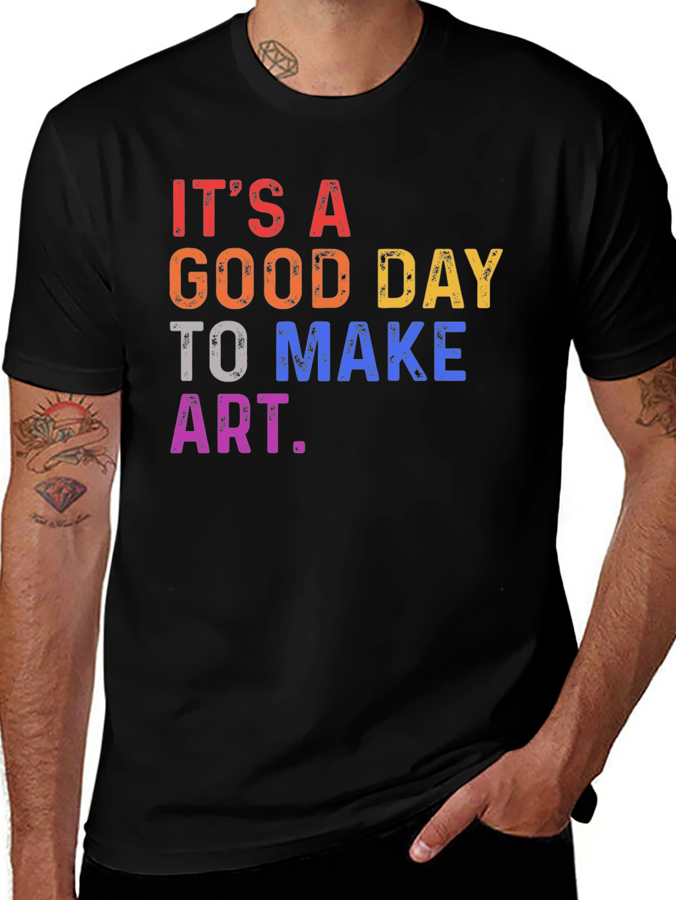 Variant 25 of It's a Good Day to Make Art T-Shirt