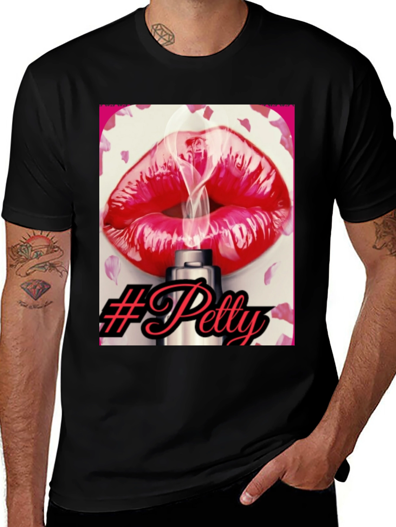 Variant 12 of Petty Lips Graphic T-Shirt