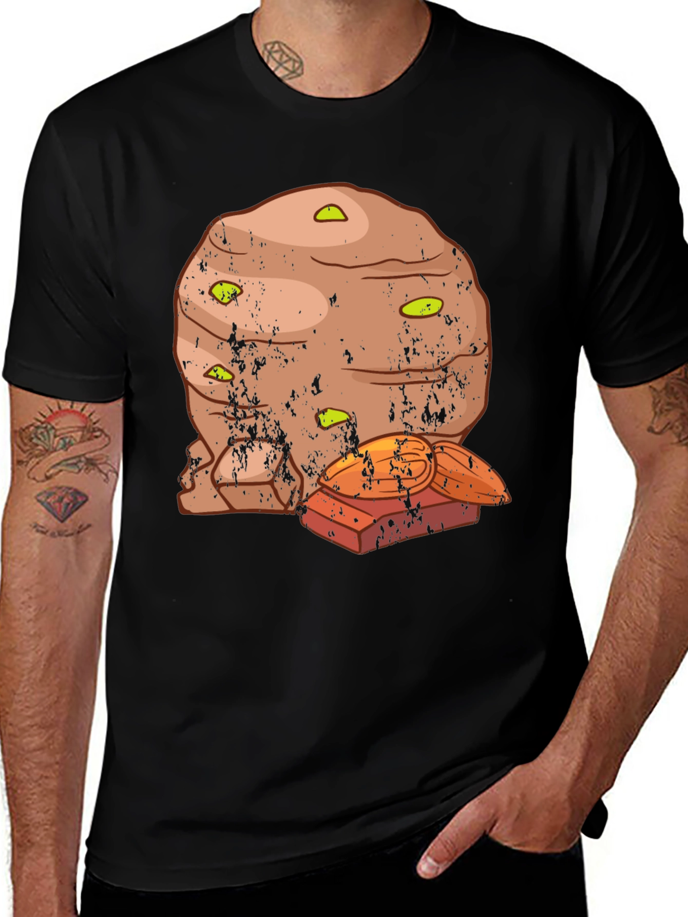 Variant 4 of Pistachio Baklava T-Shirt - Funny Dessert Graphic Tee