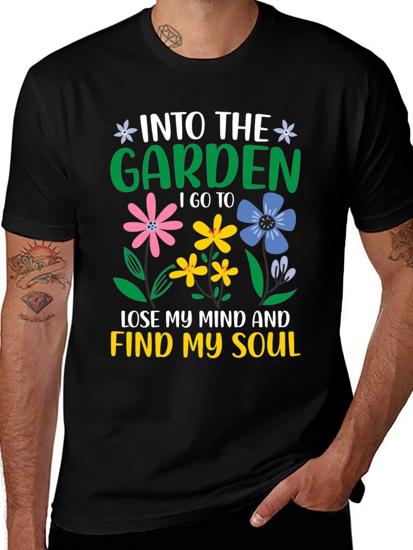 Variant 24 of Into the Garden T-Shirt - Find Your Soul