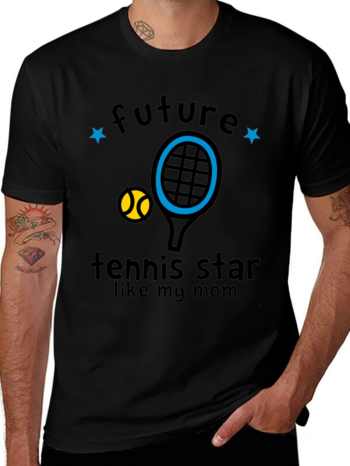 Variant 13 of Future Tennis Star Like My Mom T-Shirt