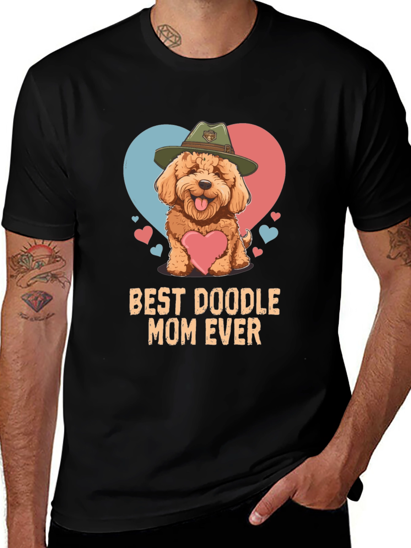 Variant 10 of Best Doodle Mom Ever T-Shirt