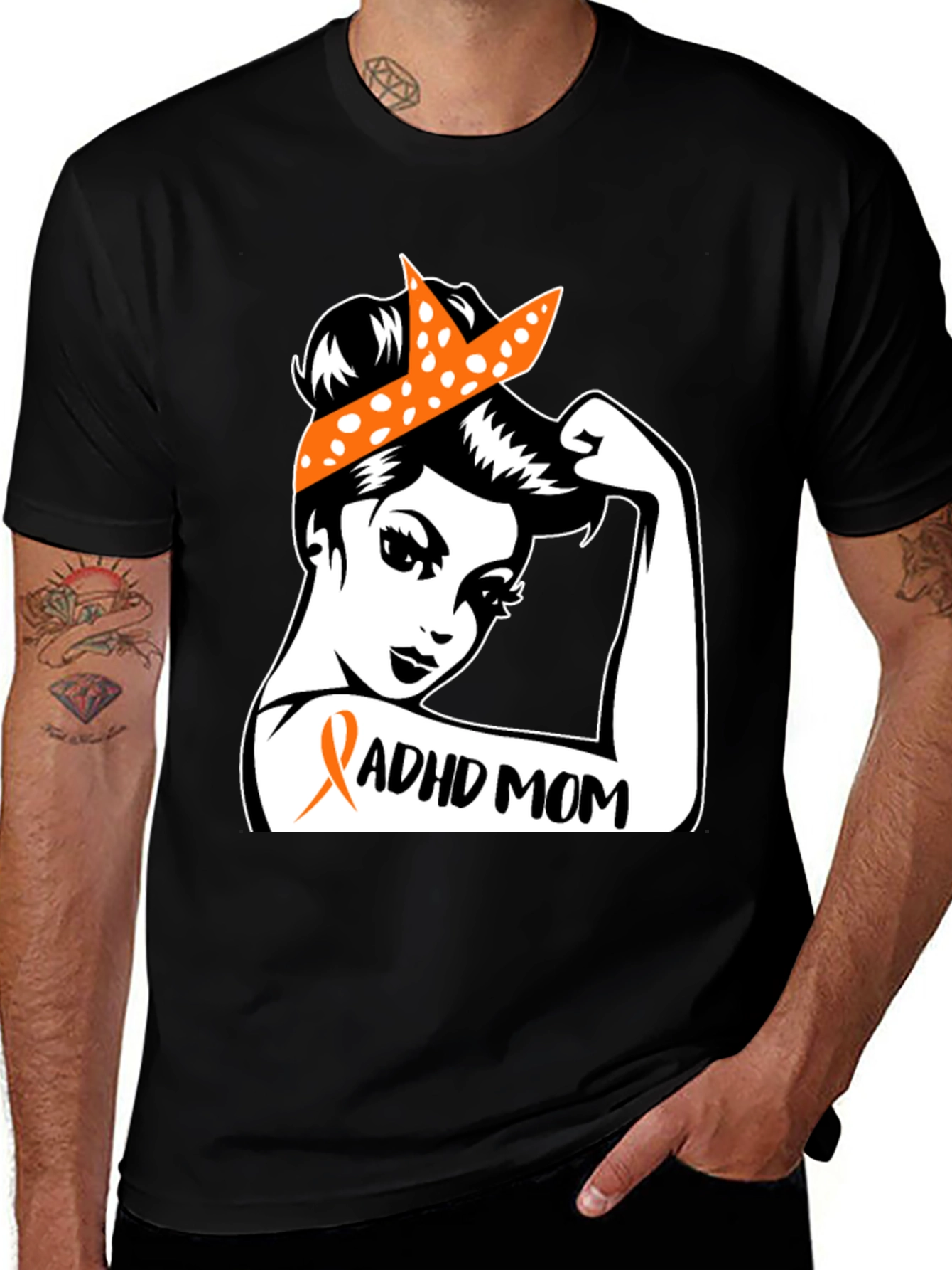 ADHD Mom T-Shirt - Support Awareness