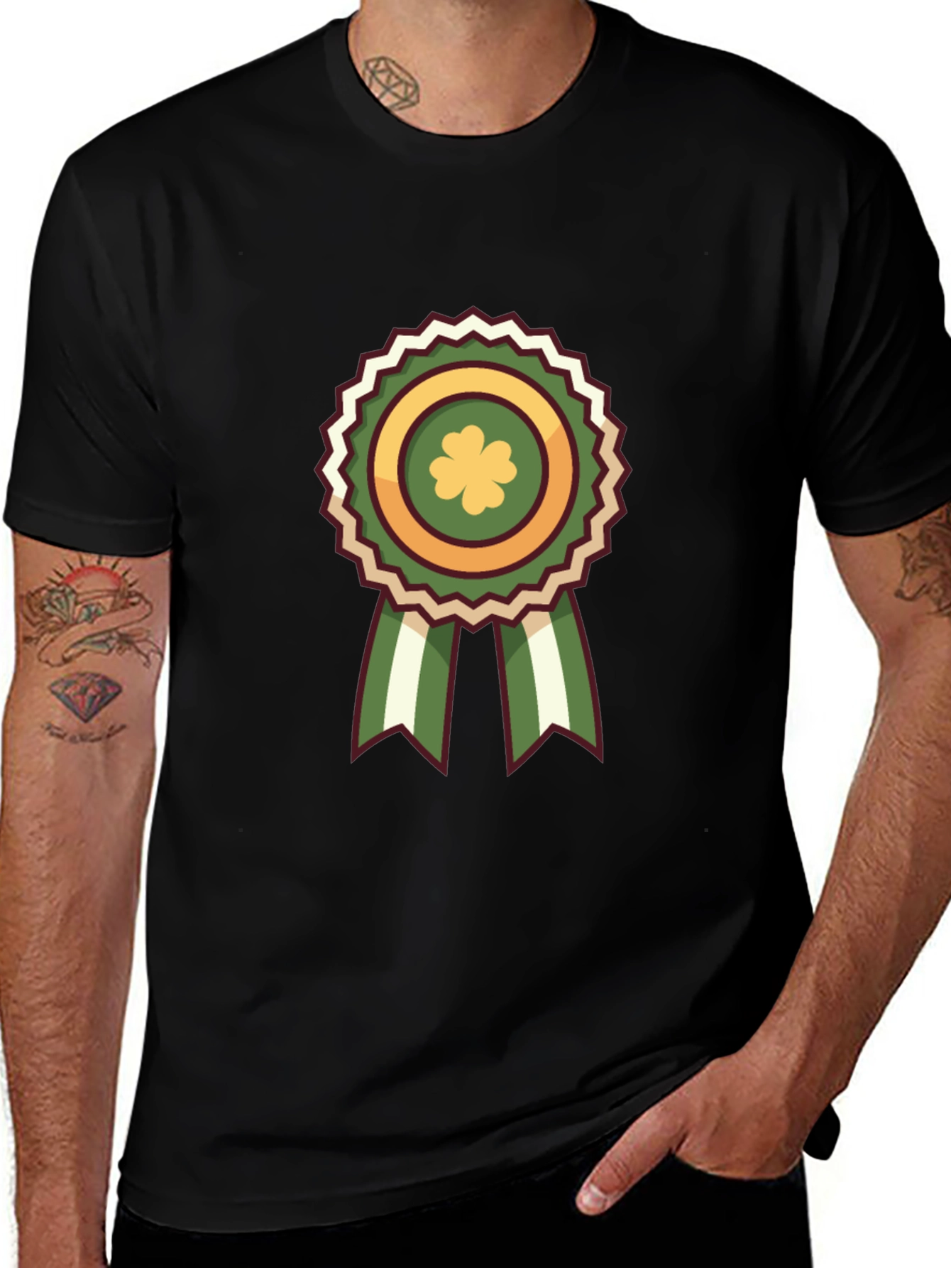 Variant 21 of St. Patrick's Day Clover Award T-Shirt