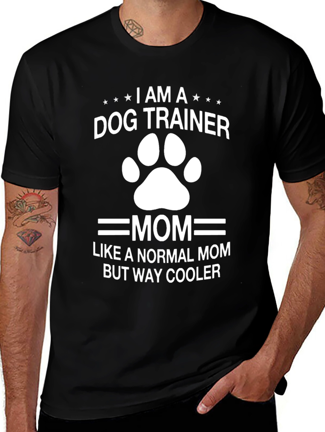 Variant 2 of Dog Trainer Mom T-Shirt - Cool Mom Apparel