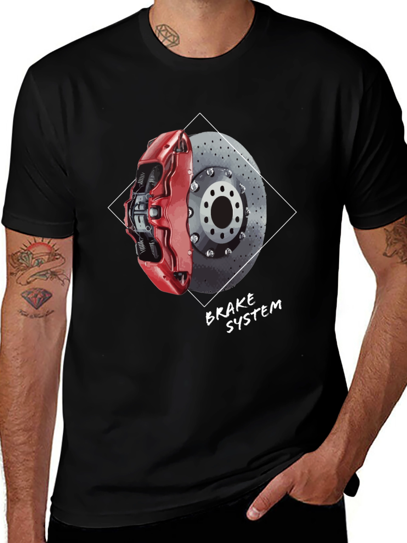Variant 24 of Brake System Graphic Tee