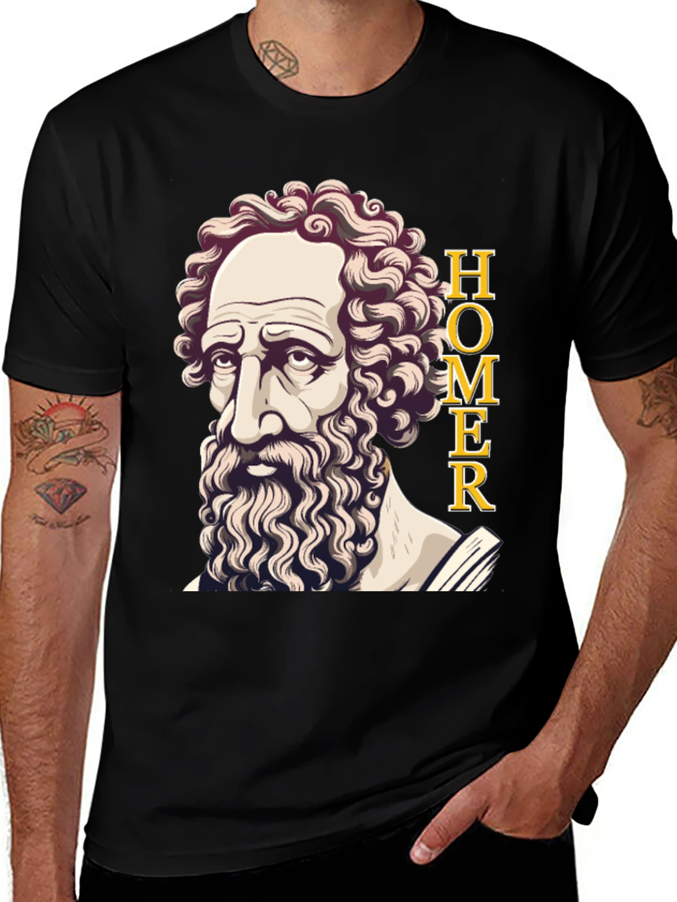 Homer T-Shirt: Classic Greek Poet Tee