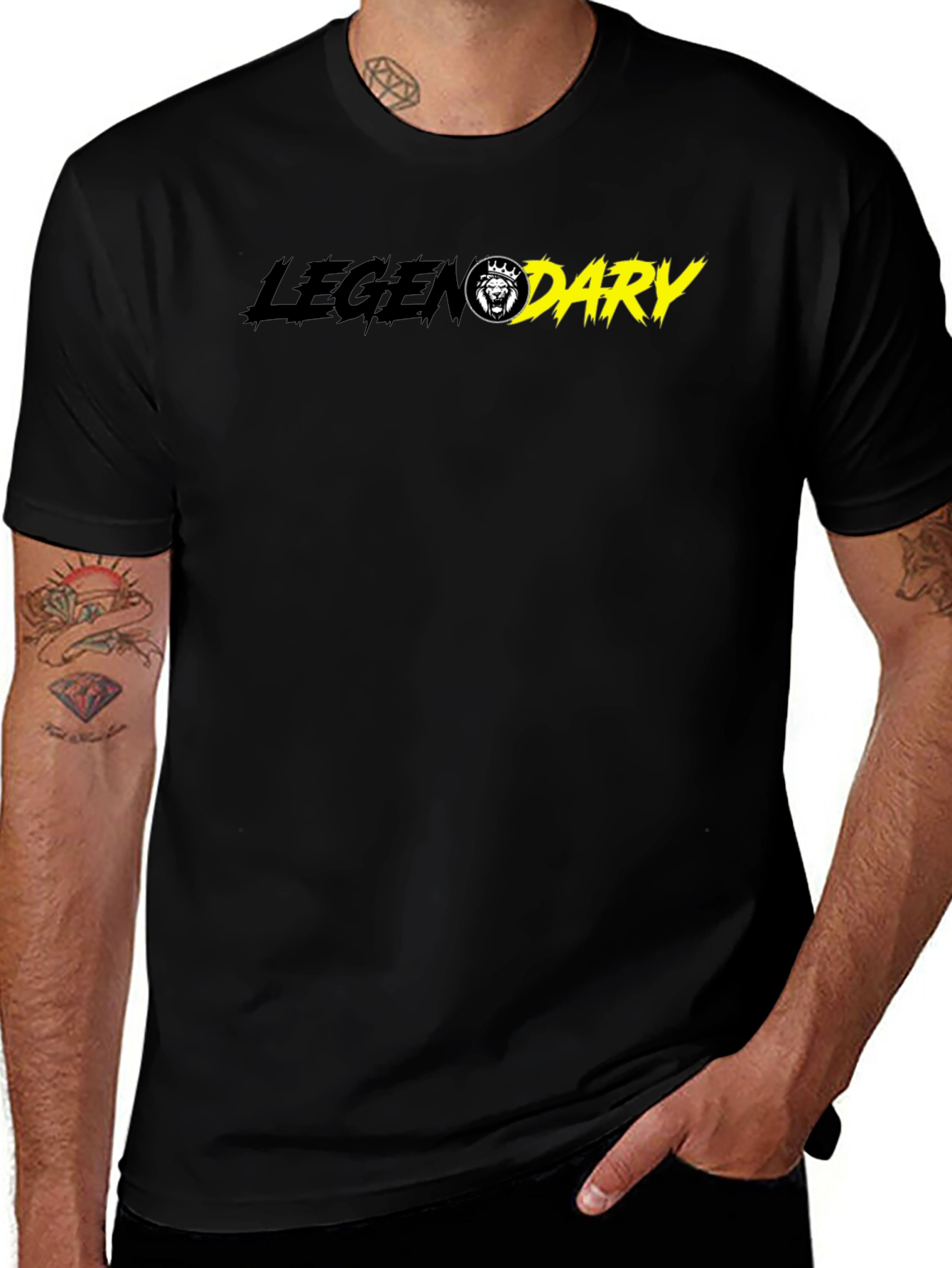 Variant 29 of Legendary Graphic Print Men's T-Shirt