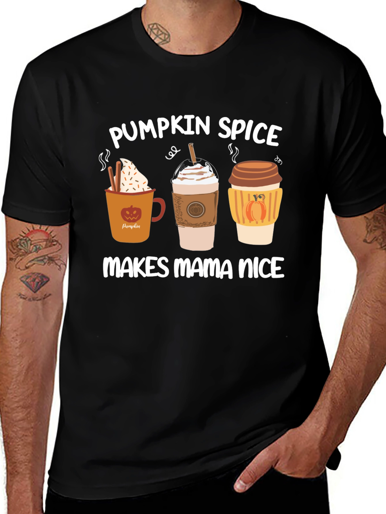 Variant 7 of Pumpkin Spice Makes Mama Nice T-Shirt
