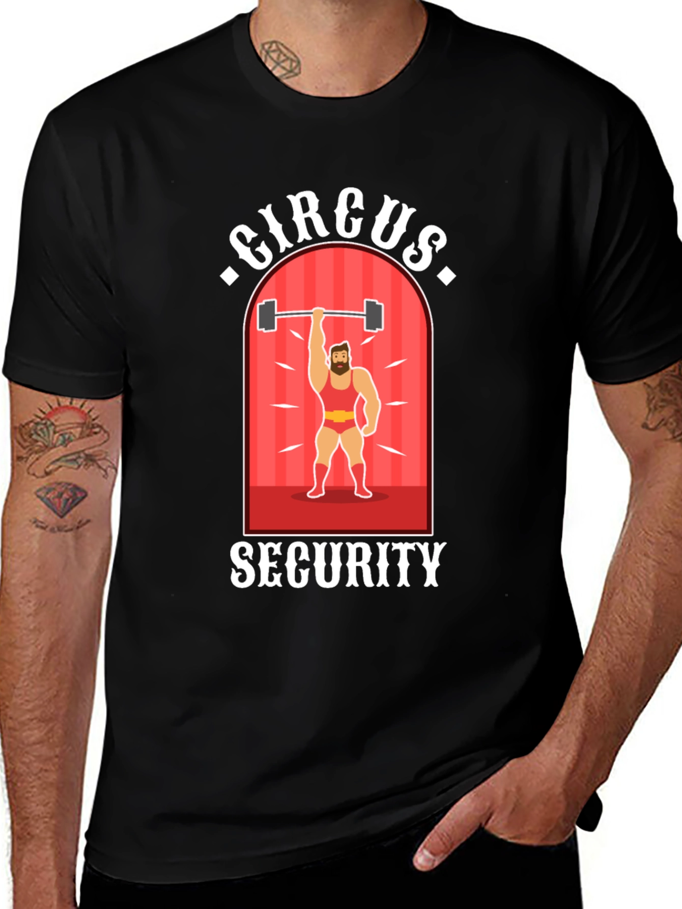Variant 14 of Circus Security T-Shirt