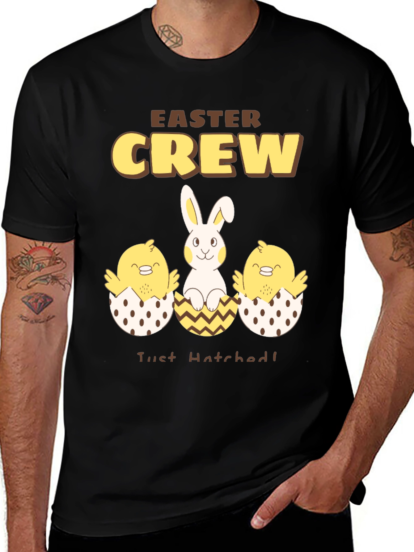 Easter Crew T-Shirt - Just Hatched!