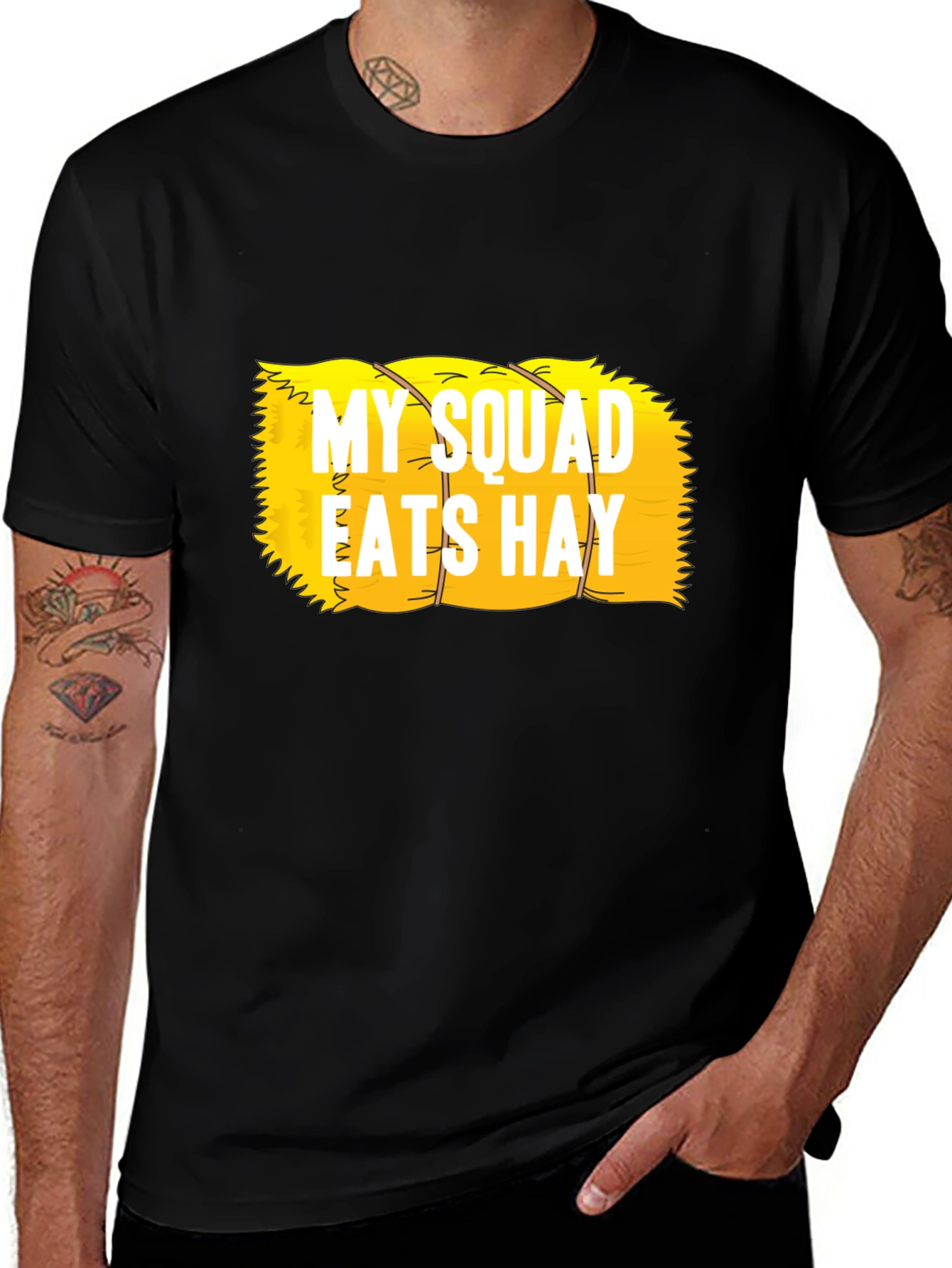 Variant 3 of My Squad Eats Hay Funny T-Shirt