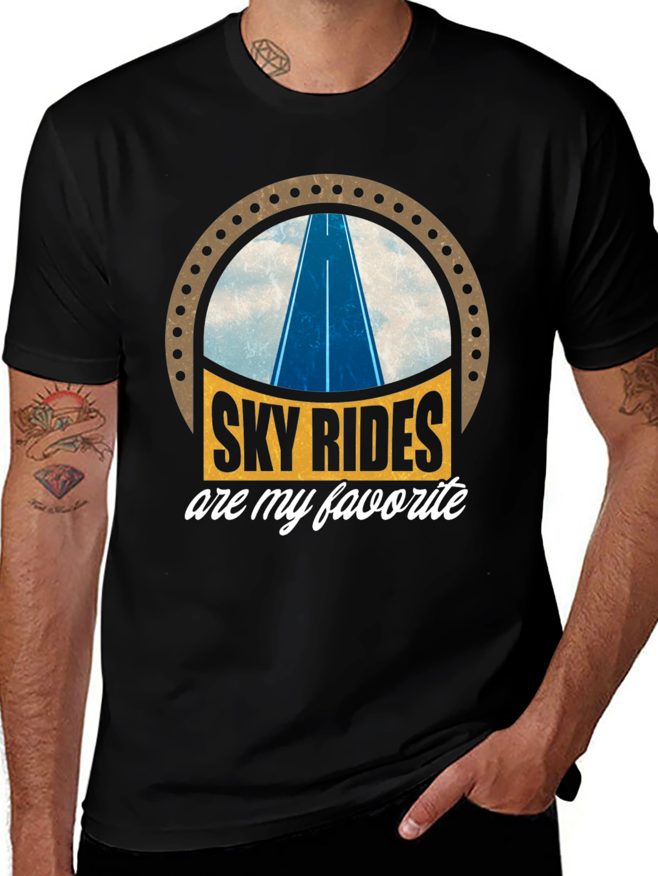 Variant 19 of Sky Rides Favorite T-Shirt