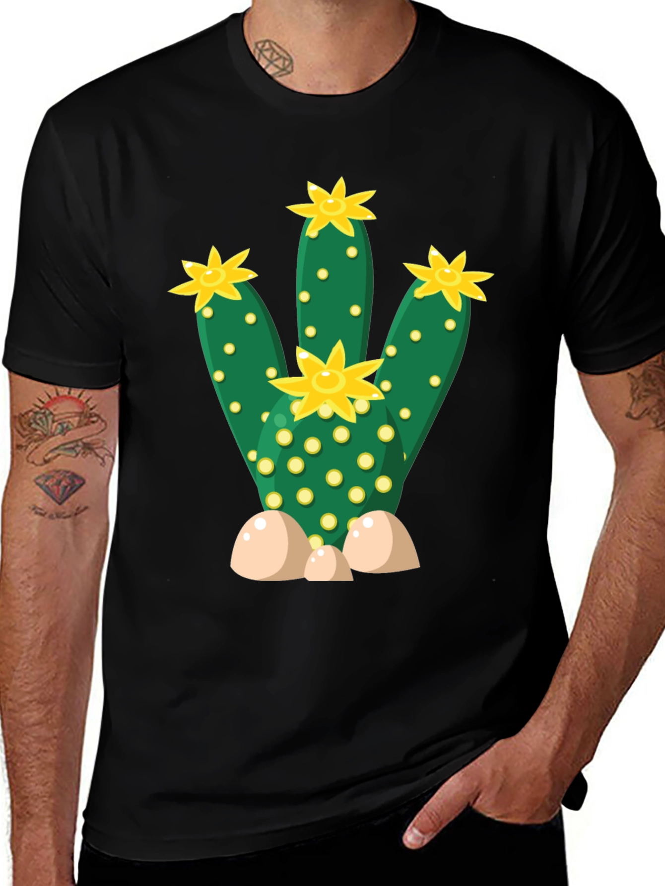Variant 16 of Cactus T-Shirt - Unique Desert Plant Tee