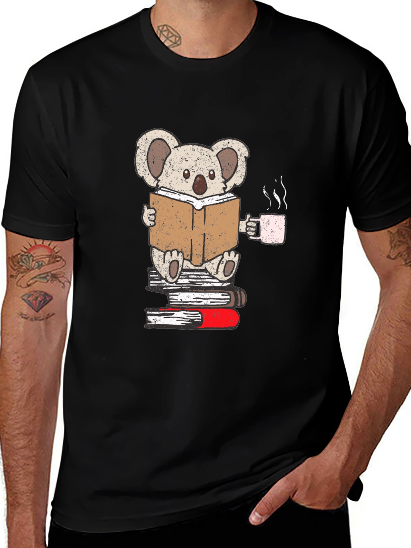 Variant 28 of Koala Reading Book T-Shirt