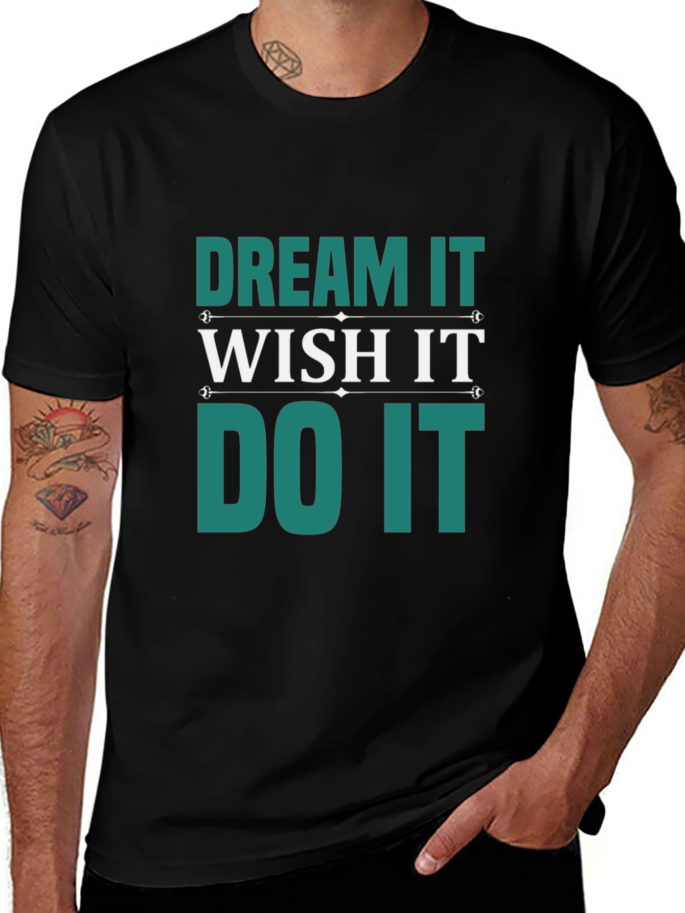 Variant 16 of Dream Wish Do Motivational T-Shirt