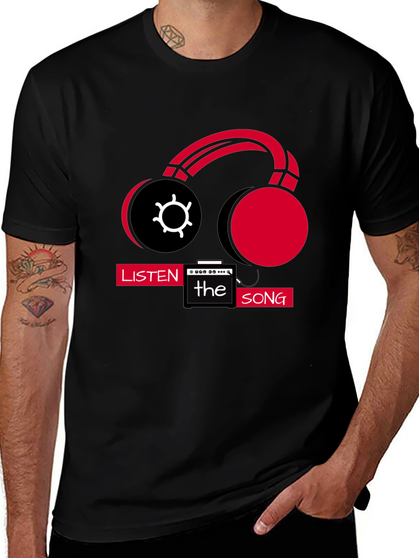 Variant 29 of Listen to the Song Graphic Tee