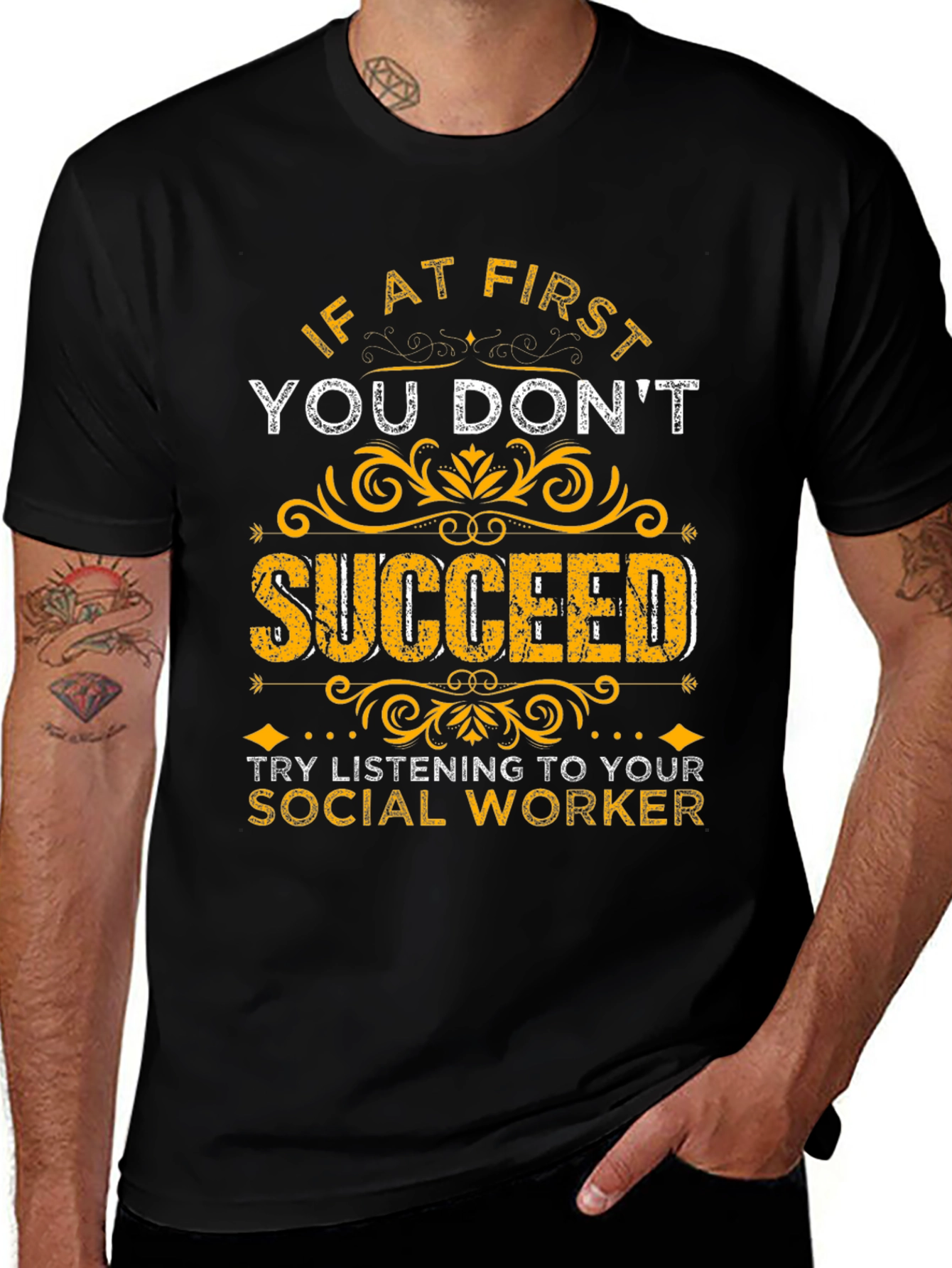 Variant 18 of Social Worker T-Shirt - Motivational Quote