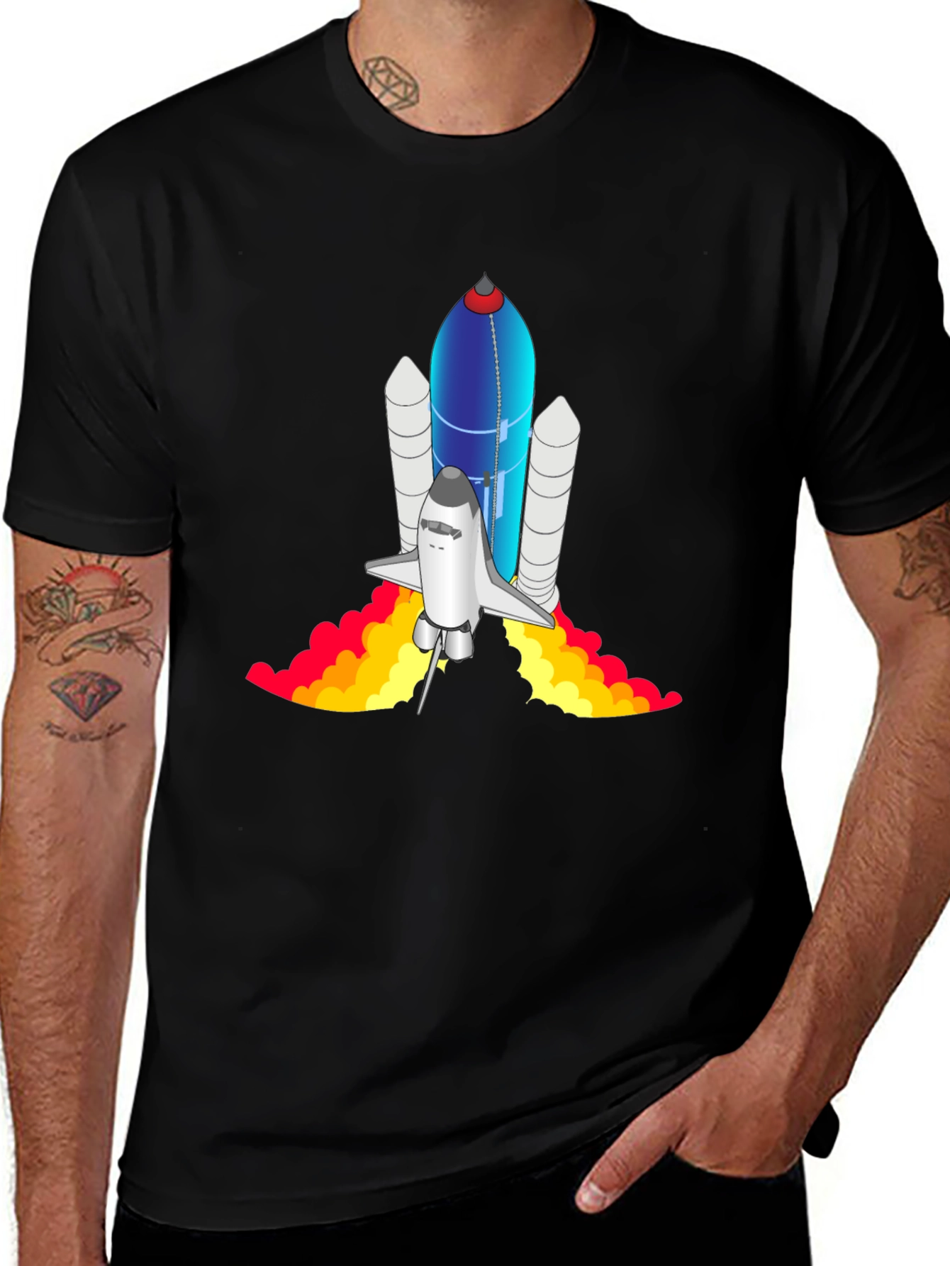 Variant 2 of Space Shuttle Graphic Tee