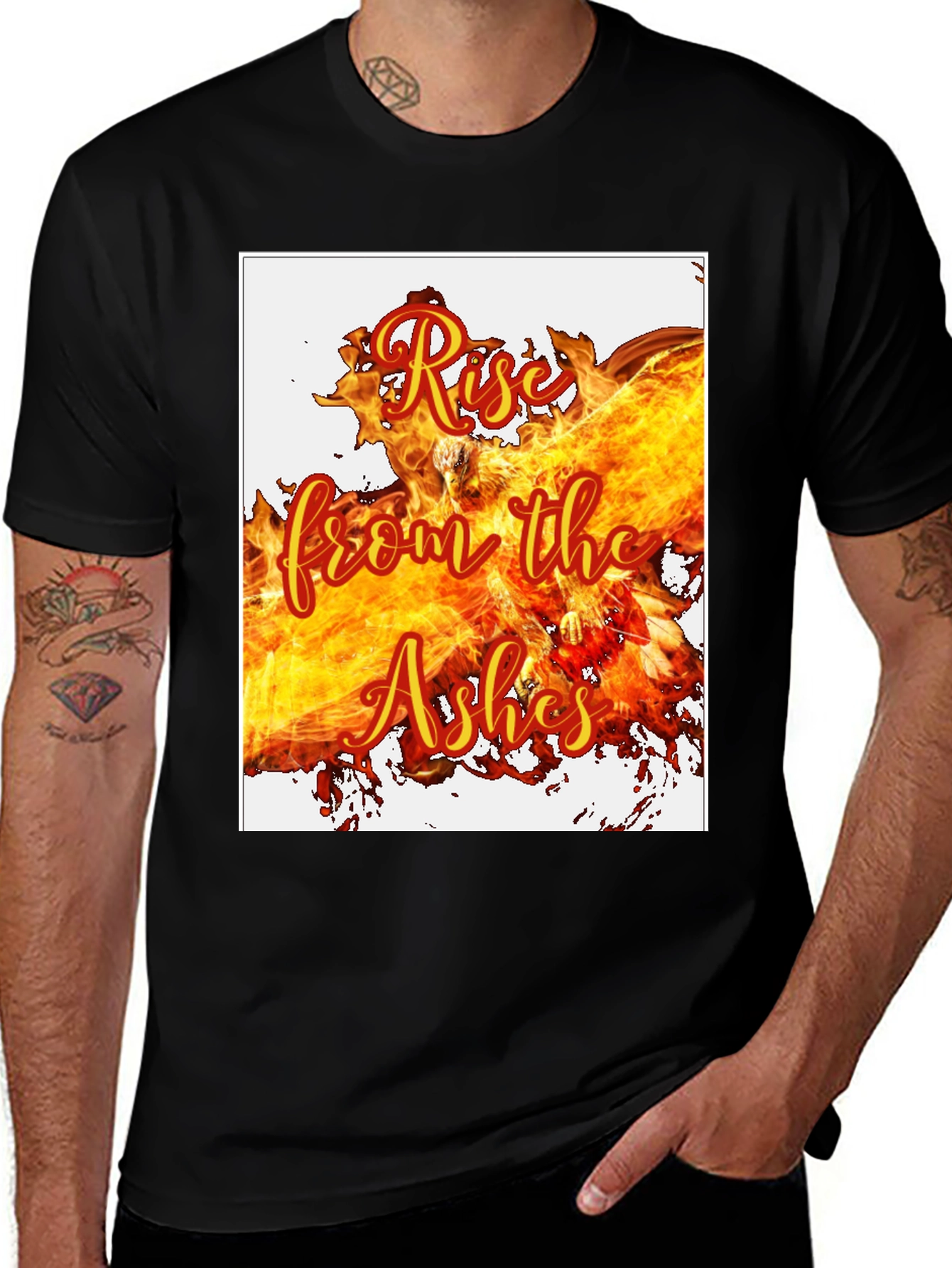 Variant 8 of Rise From Ashes Graphic Tee