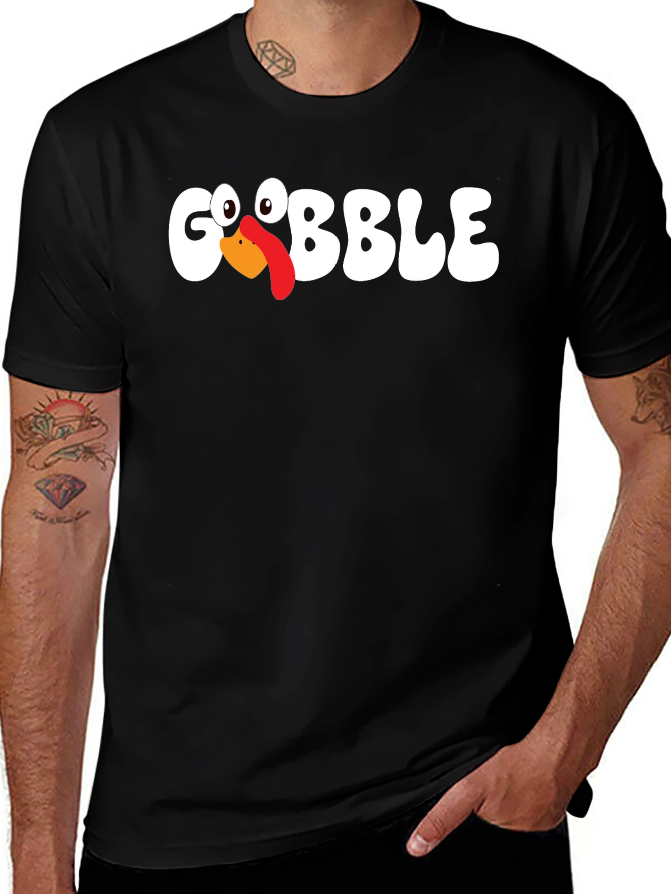 Funny Gobble Turkey Thanksgiving T-Shirt