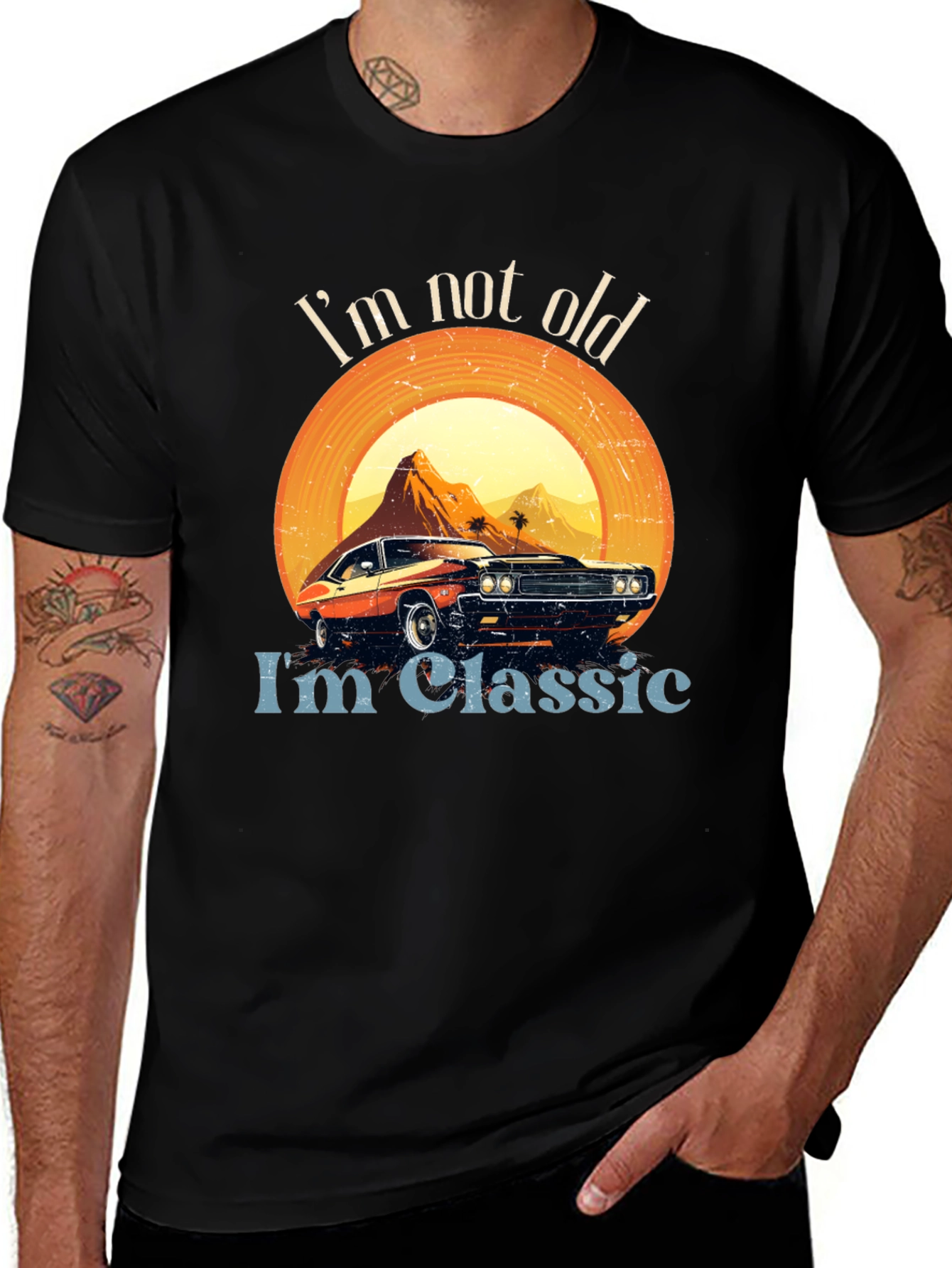Variant 28 of I'm Not Old, I'm Classic Car T-Shirt
