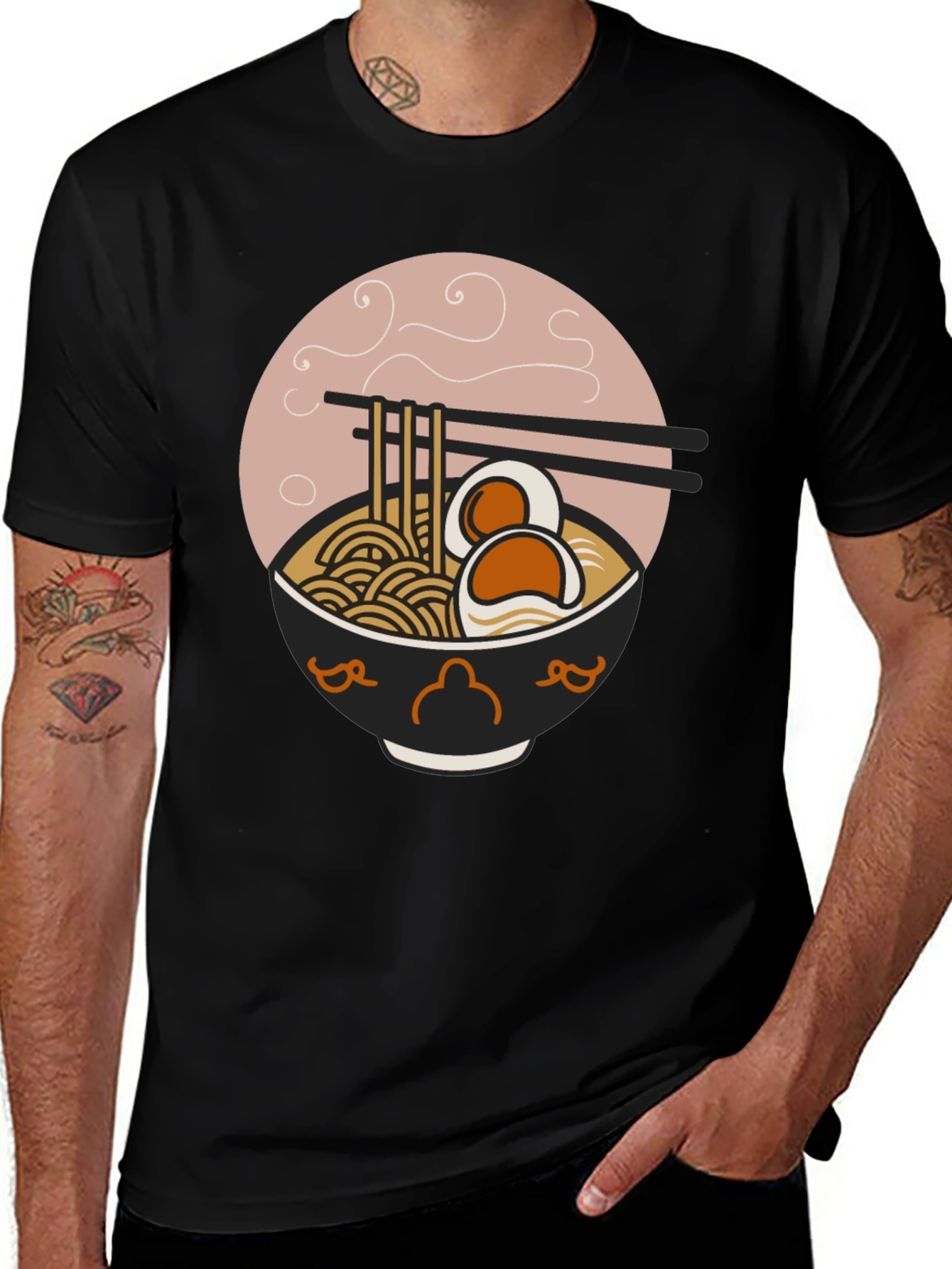 Variant 4 of Ramen Bowl Graphic Tee - Stylish & Trendy