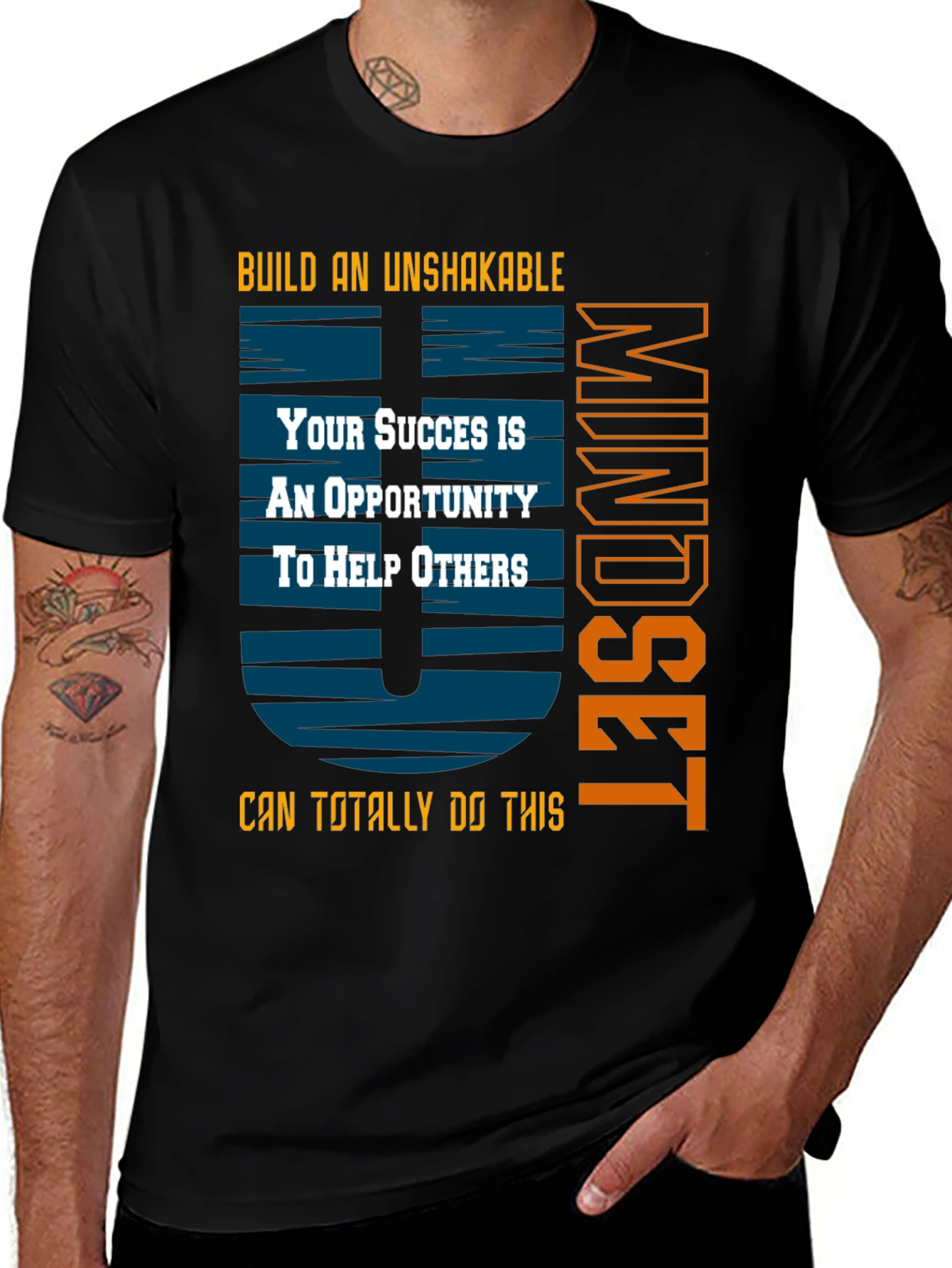 Unshakable Mindset Motivational T-Shirt